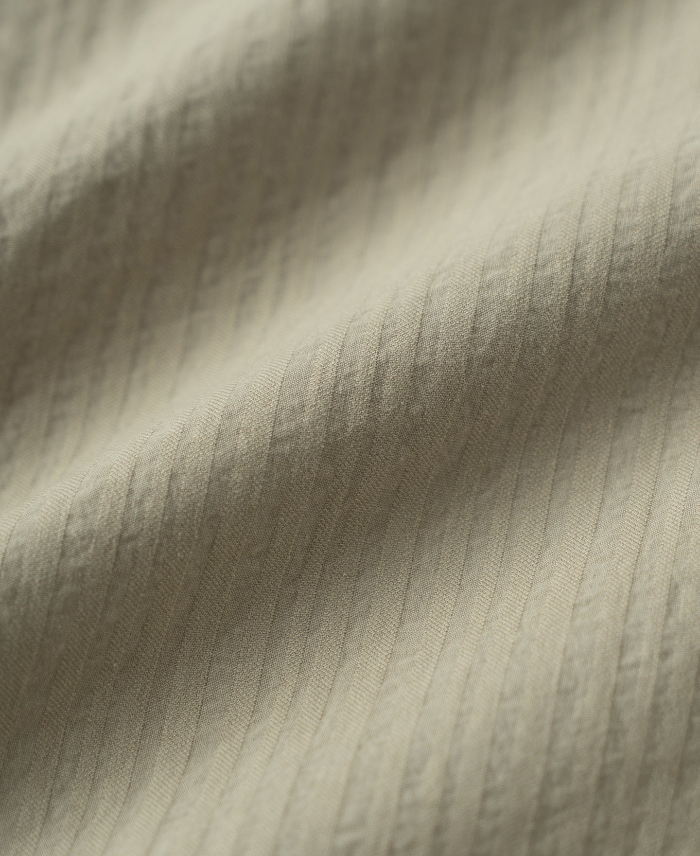 Italian Collar Salt-Shrunk Shirt - Khaki Green