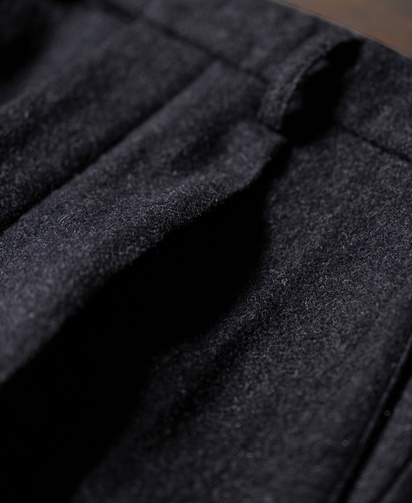 1930s Charcoal Gray Tweed Pleated Trousers