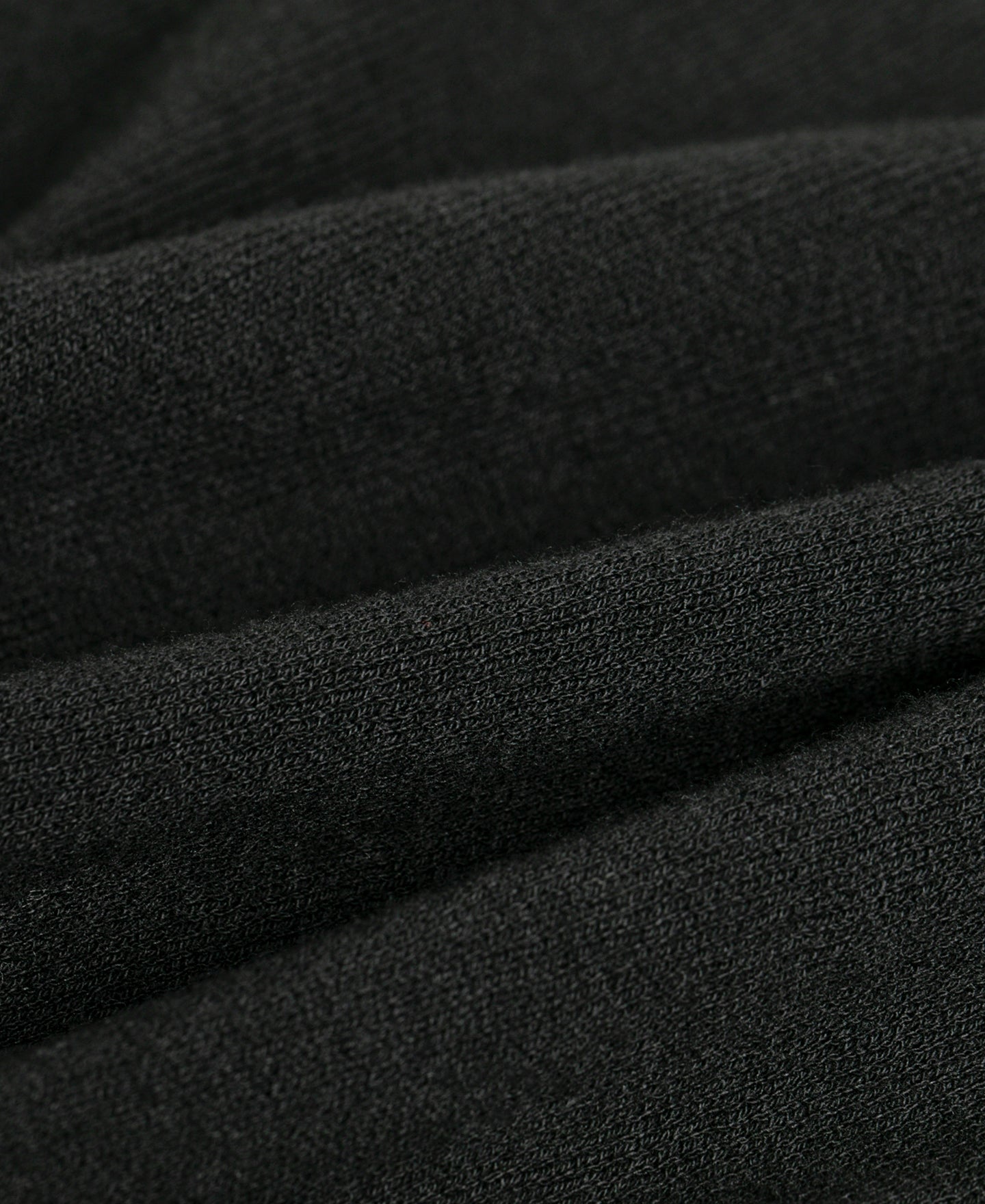 Lot 925 High-Twist Cotton Knit Polo - Black
