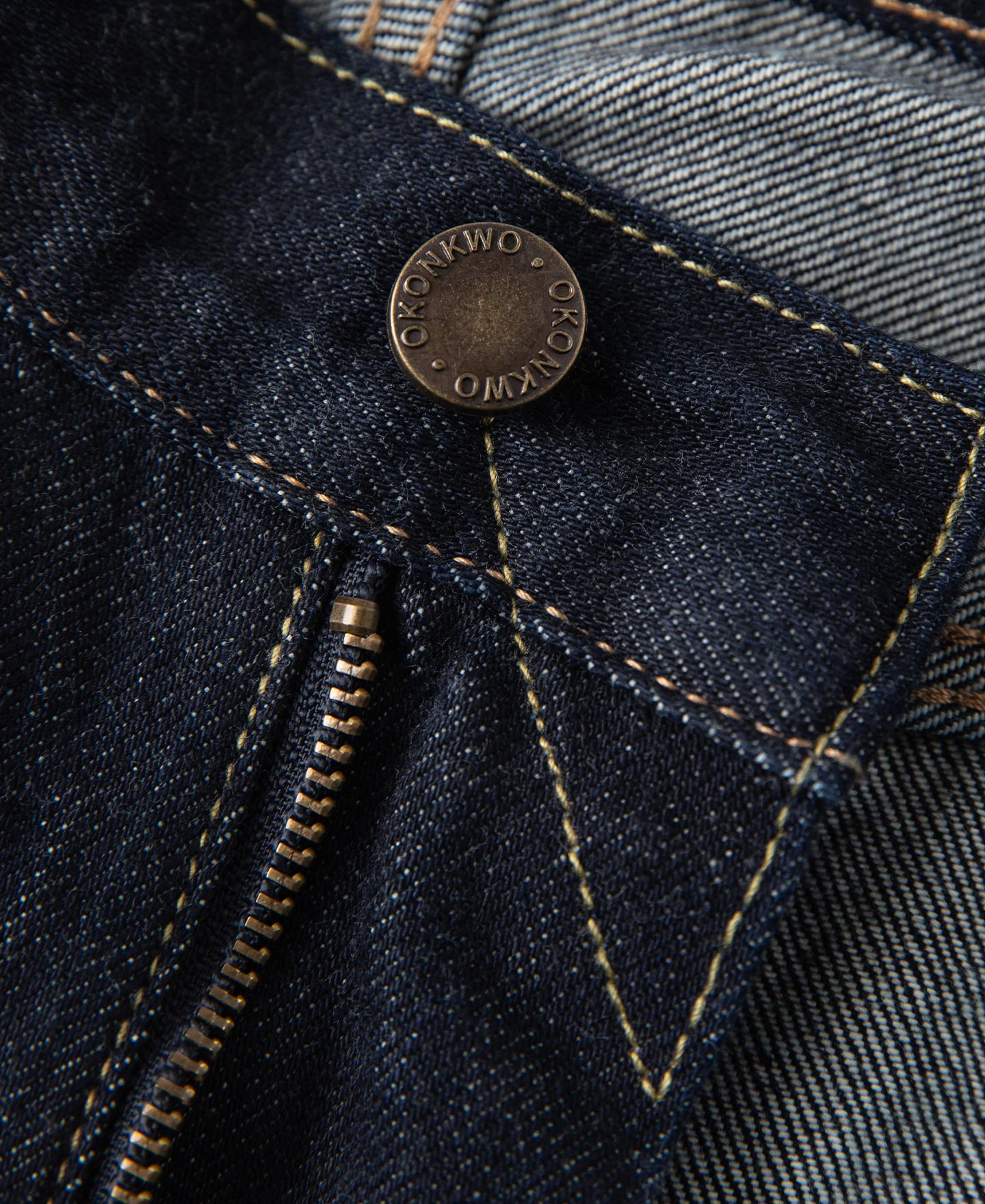 13.2 oz Embroidered Pocket Denim Jeans - Prewashed