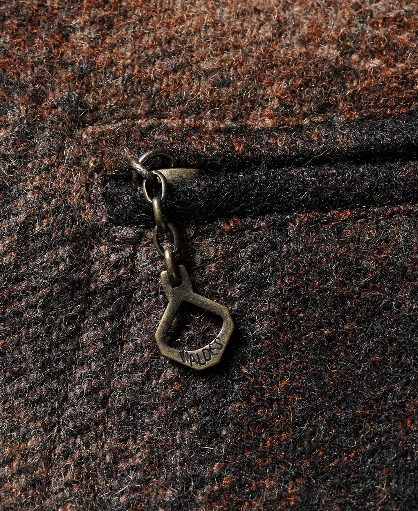 1930s Wool Shadow Plaid Tweed Cossack Jacket