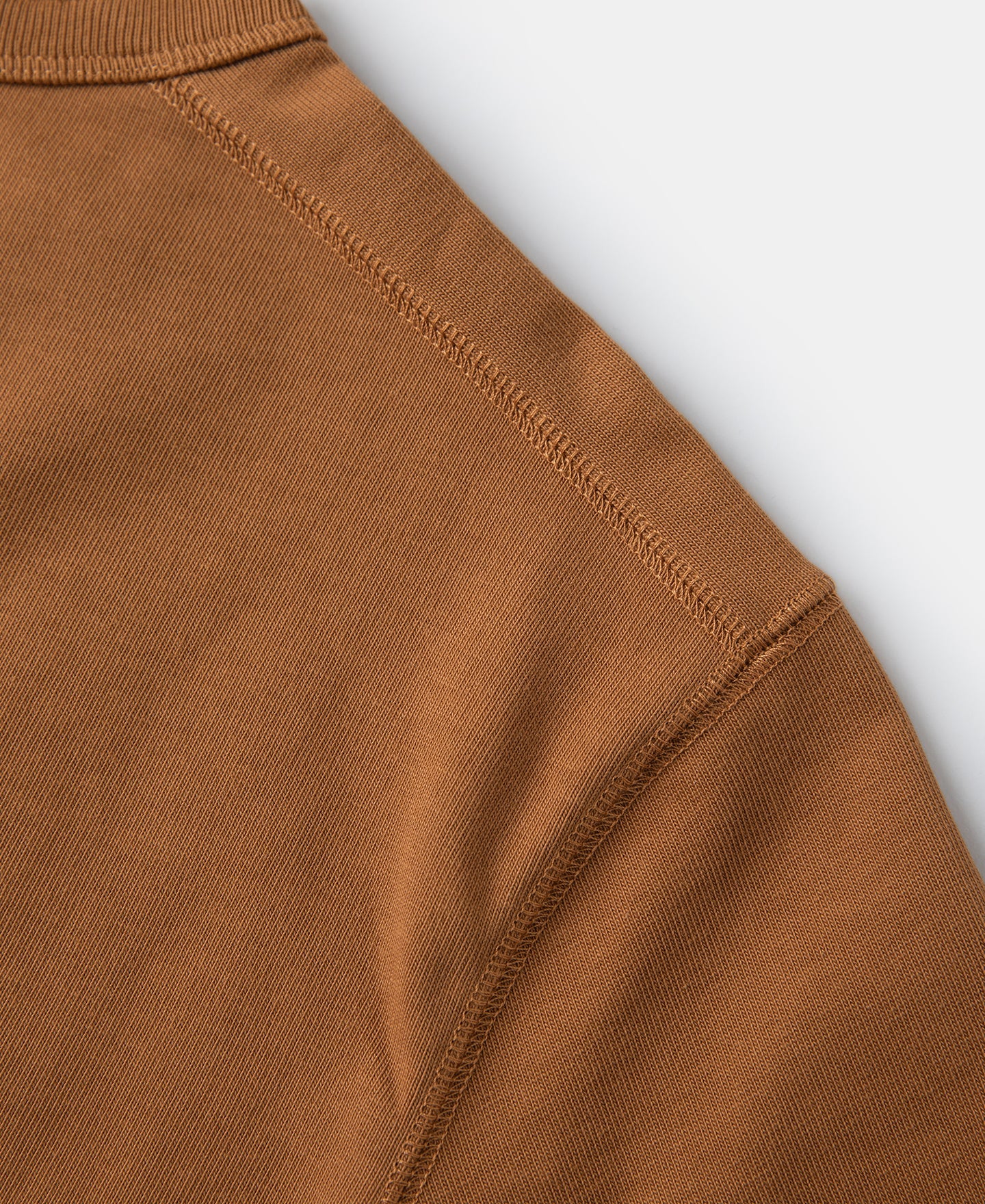 Vintage Long Sleeve Henley Shirt - Orange