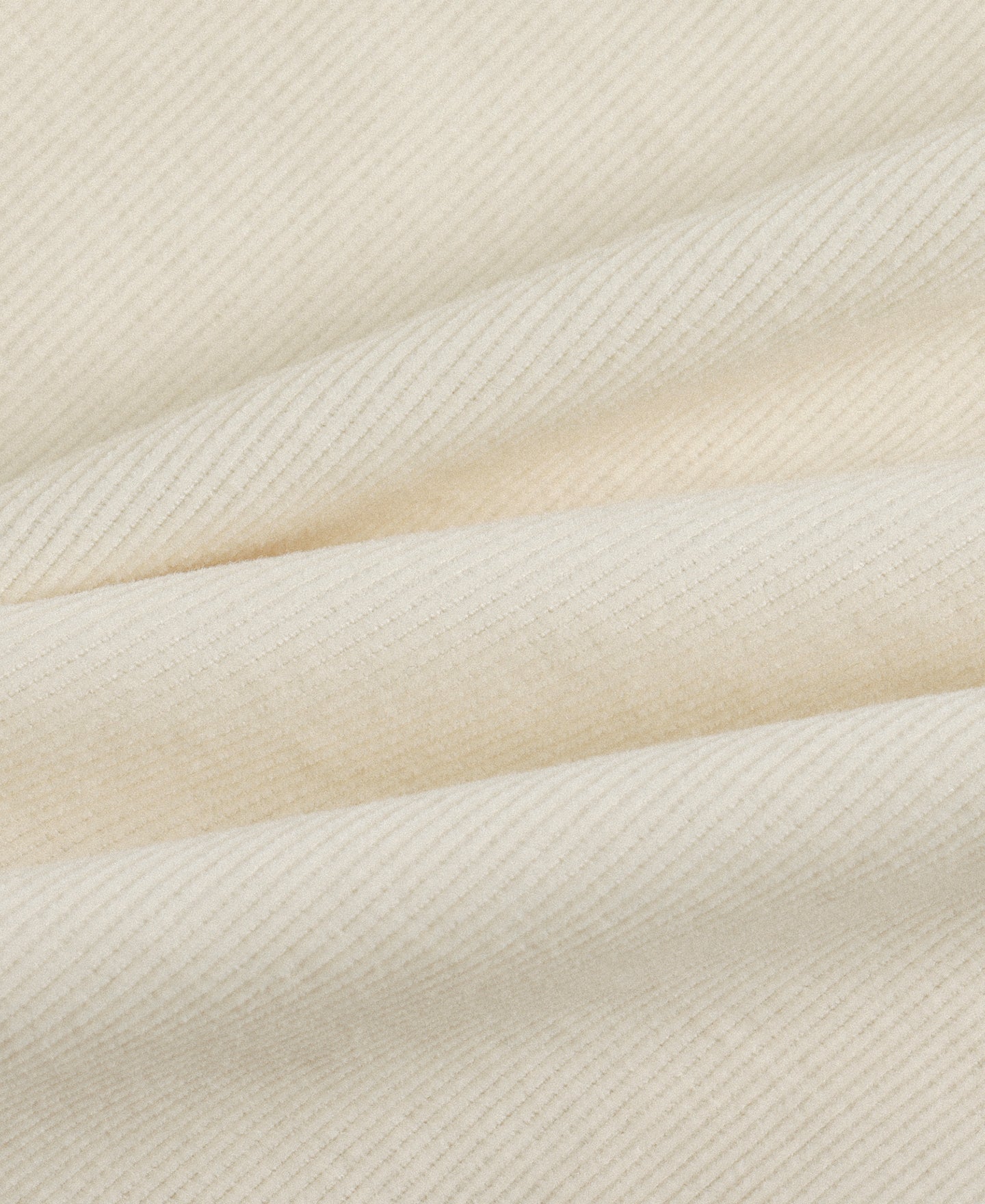 Lot 220 Corduroy Open Collar Shirt - Cream