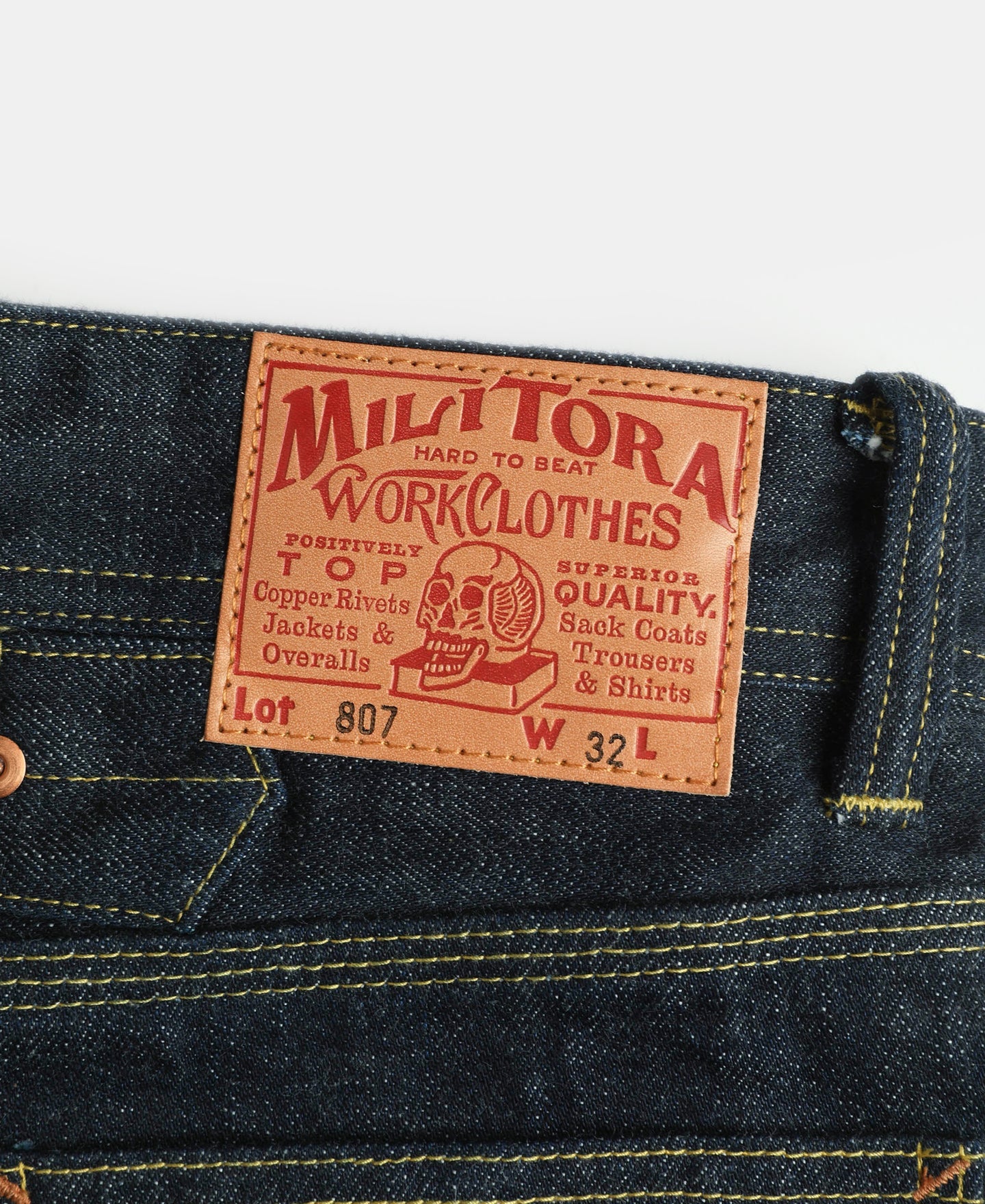 Lot 807 Selvedge Denim Jeans - Prewashed