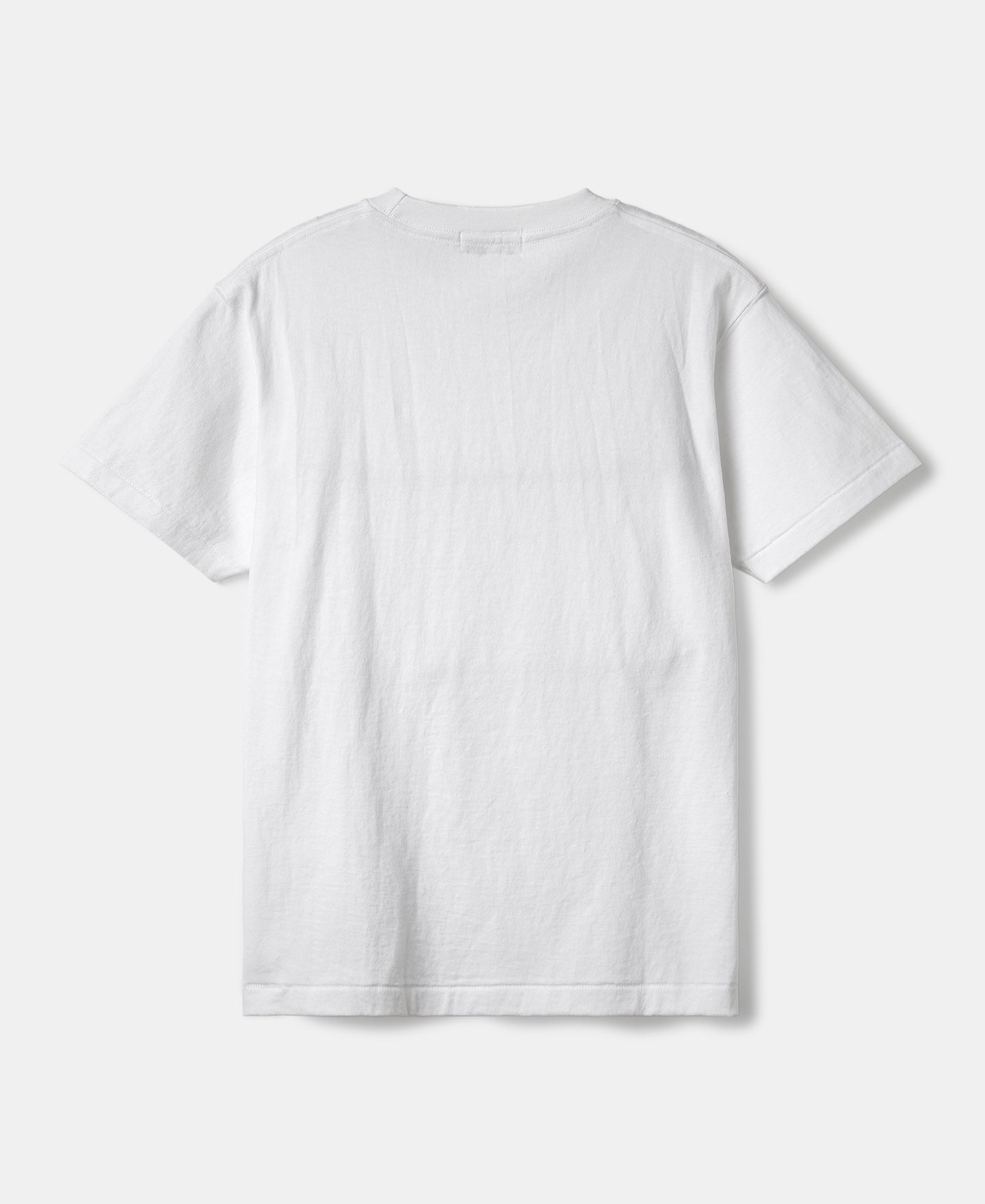 Regular Fit Heavyweight Tubular Jersey T-Shirt - White