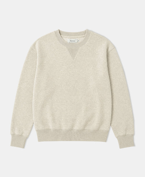 Heavyweight Double V-Gusset Tubular Sweatshirt - Apricot