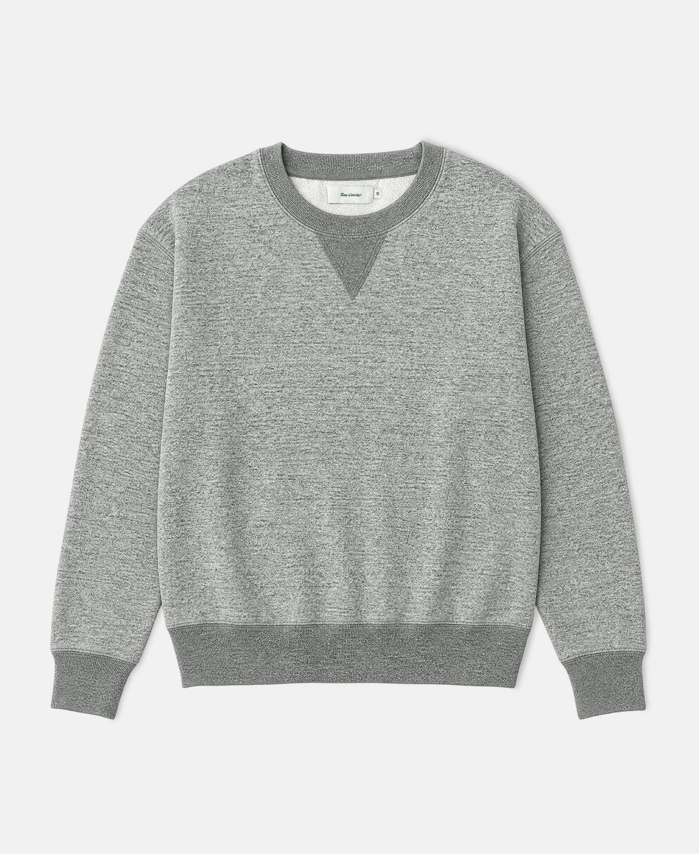Heavyweight Double V-Gusset Tubular Sweatshirt - Heather Gray
