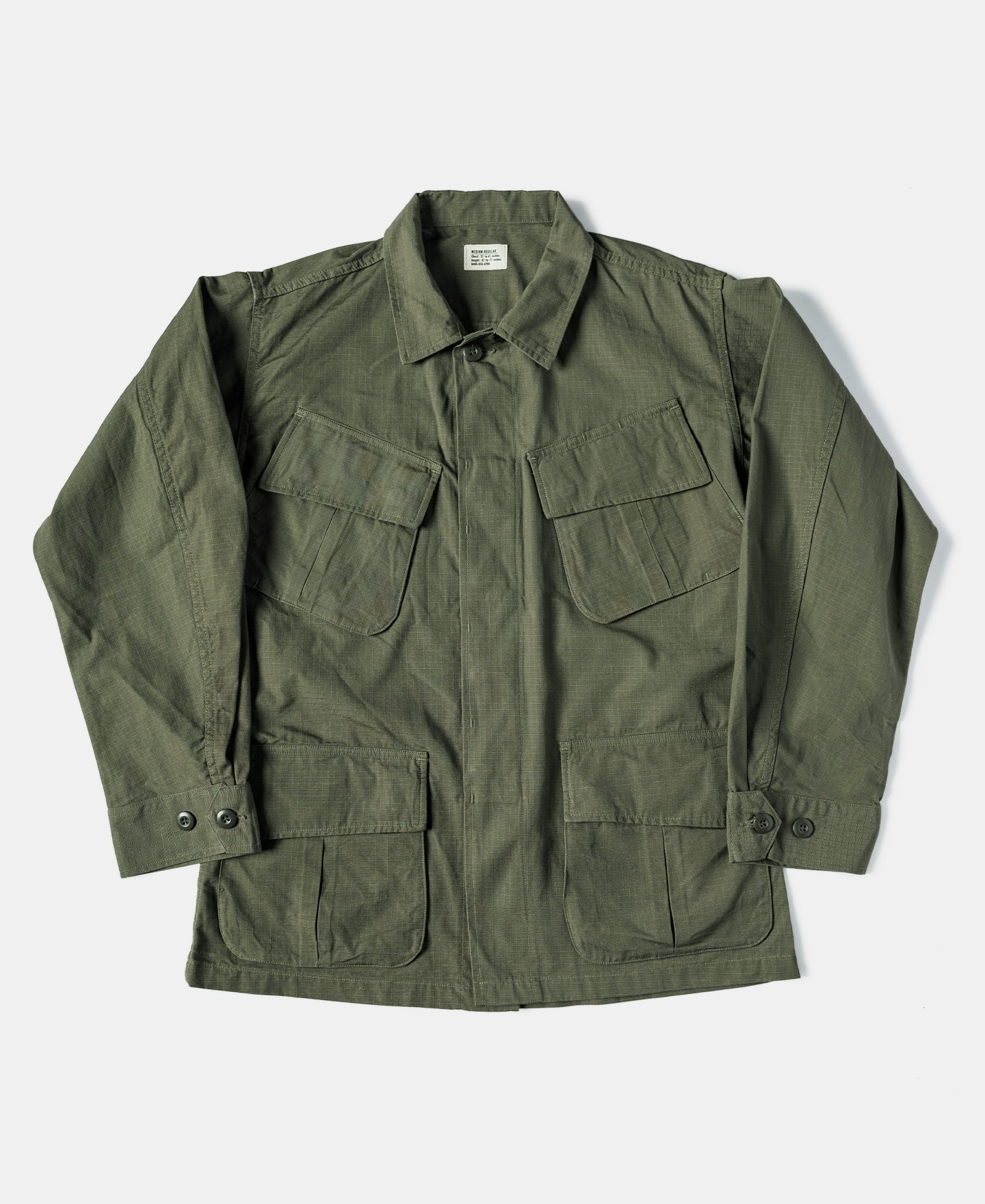 US Army 5th Model Tropical Jungle Fatigue Jacket
