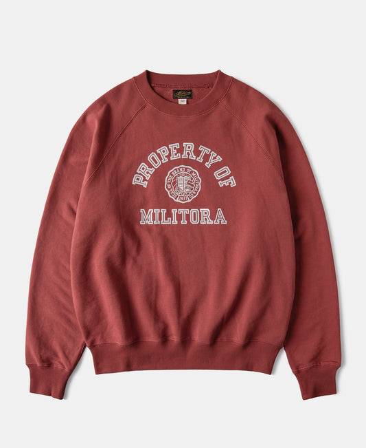 Lot 121 1950s College Athletic Sweatshirt - Red