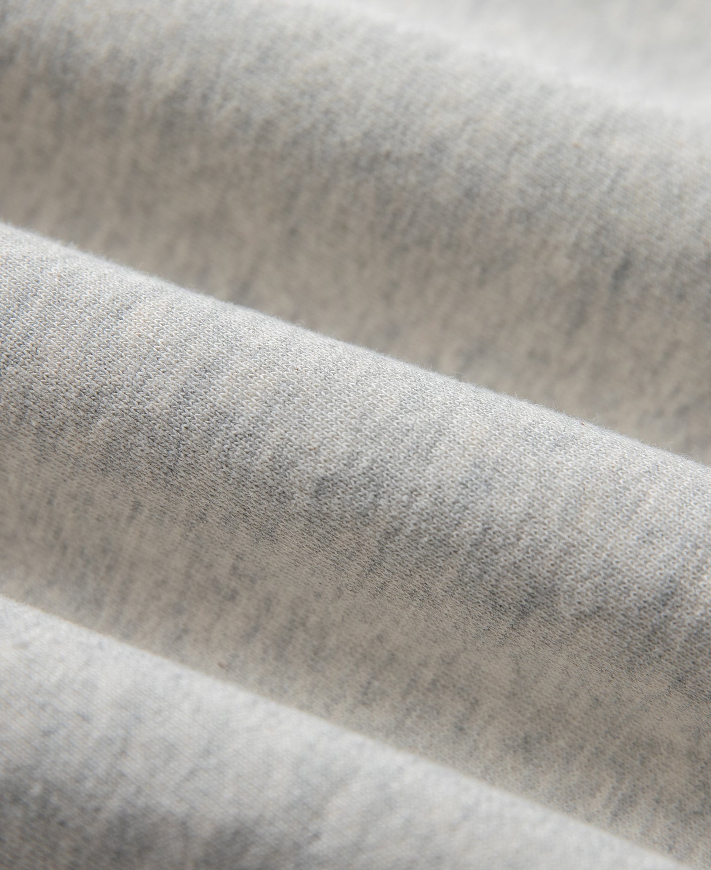 1960s Reverse Weave Double-V Crewneck Sweatshirt - Apricot Gray