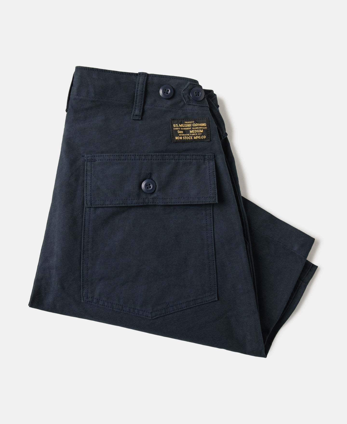 Vietnam War OG107 Fatigue Utility Shorts - Navy
