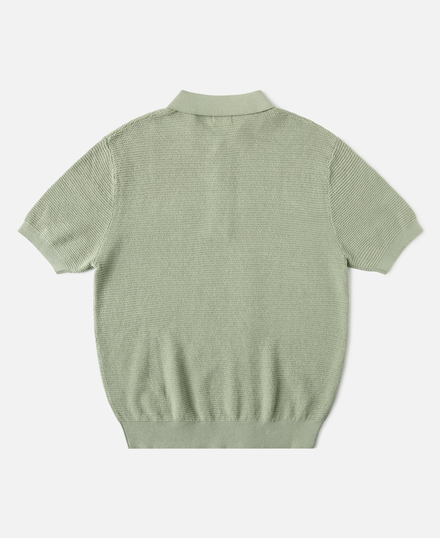 Lot 926 Jacquard Short Sleeve Polo Shirt - Light Green