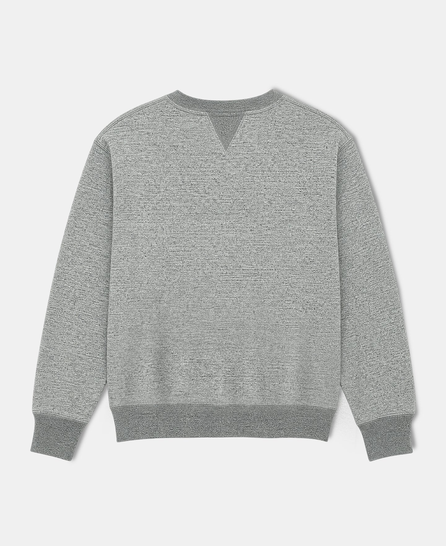 Heavyweight Double V-Gusset Tubular Sweatshirt - Heather Gray