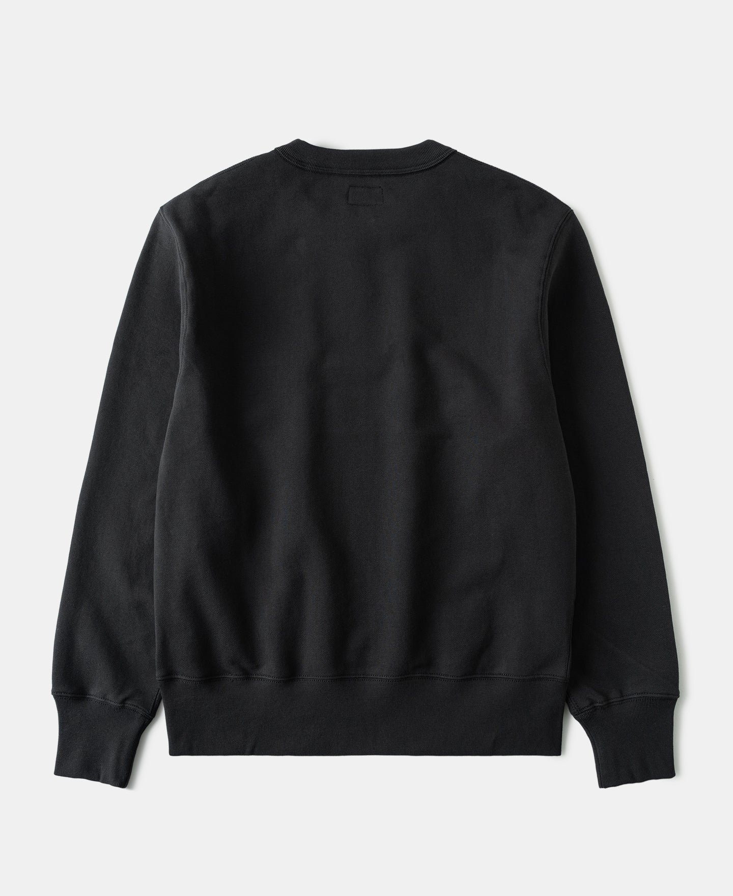 Lot 122 1940s Plain Set-in Crewneck Sweatshirt - Black