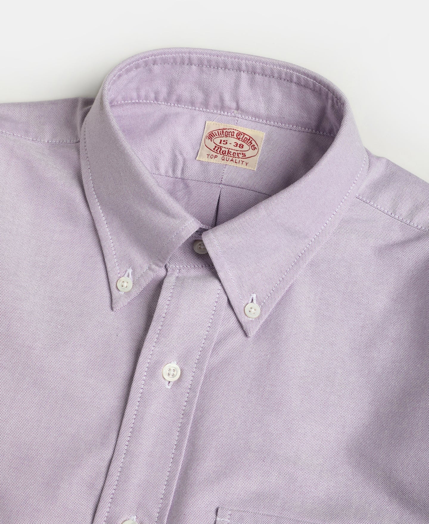 Lot 219 Button Down Oxford Shirt - Lavender