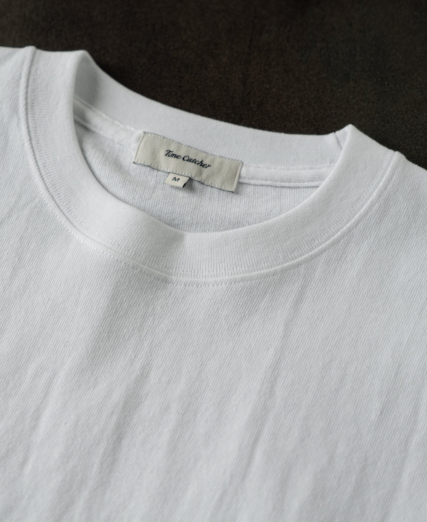 Regular Fit Heavyweight Tubular Jersey T-Shirt - White