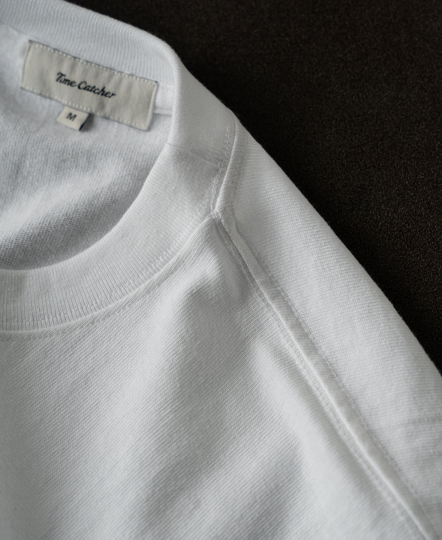 Regular Fit Heavyweight Tubular Jersey T-Shirt - White
