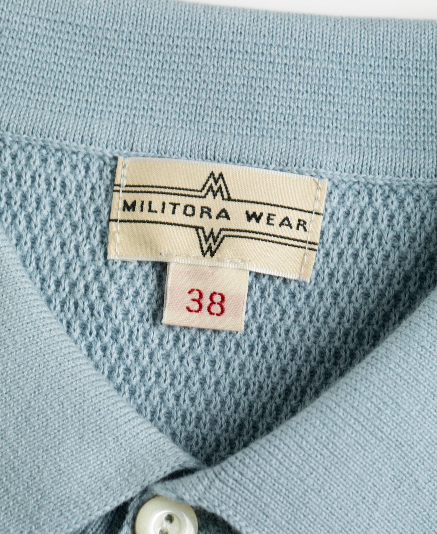 Lot 926 Jacquard Short Sleeve Polo Shirt - Light Blue
