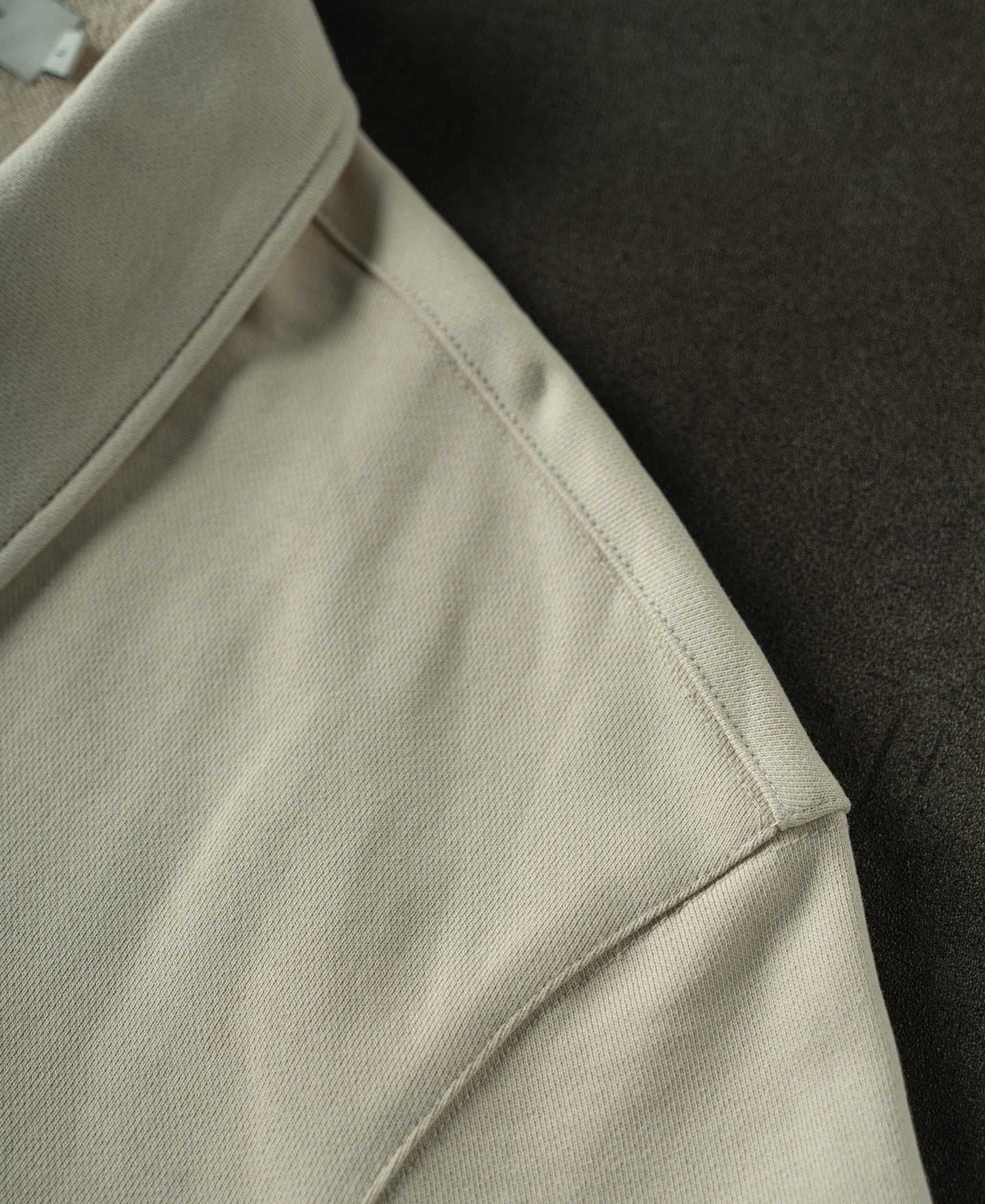 Heavyweight Quarter-Zip Collar Sweatshirt - Ivory