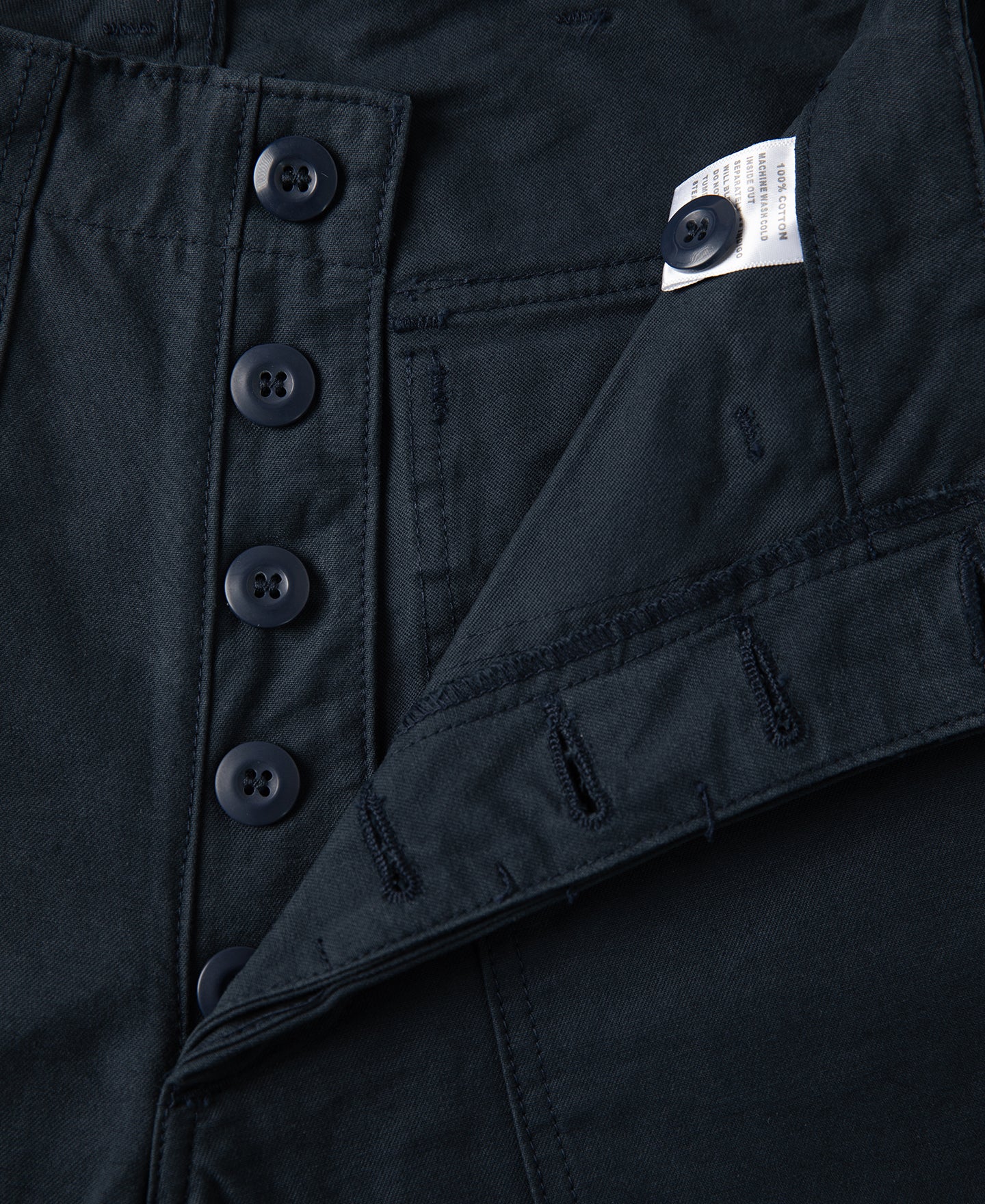 Vietnam War OG107 Fatigue Utility Shorts - Navy