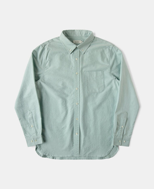 Classic Button-Down Oxford Shirt - Green