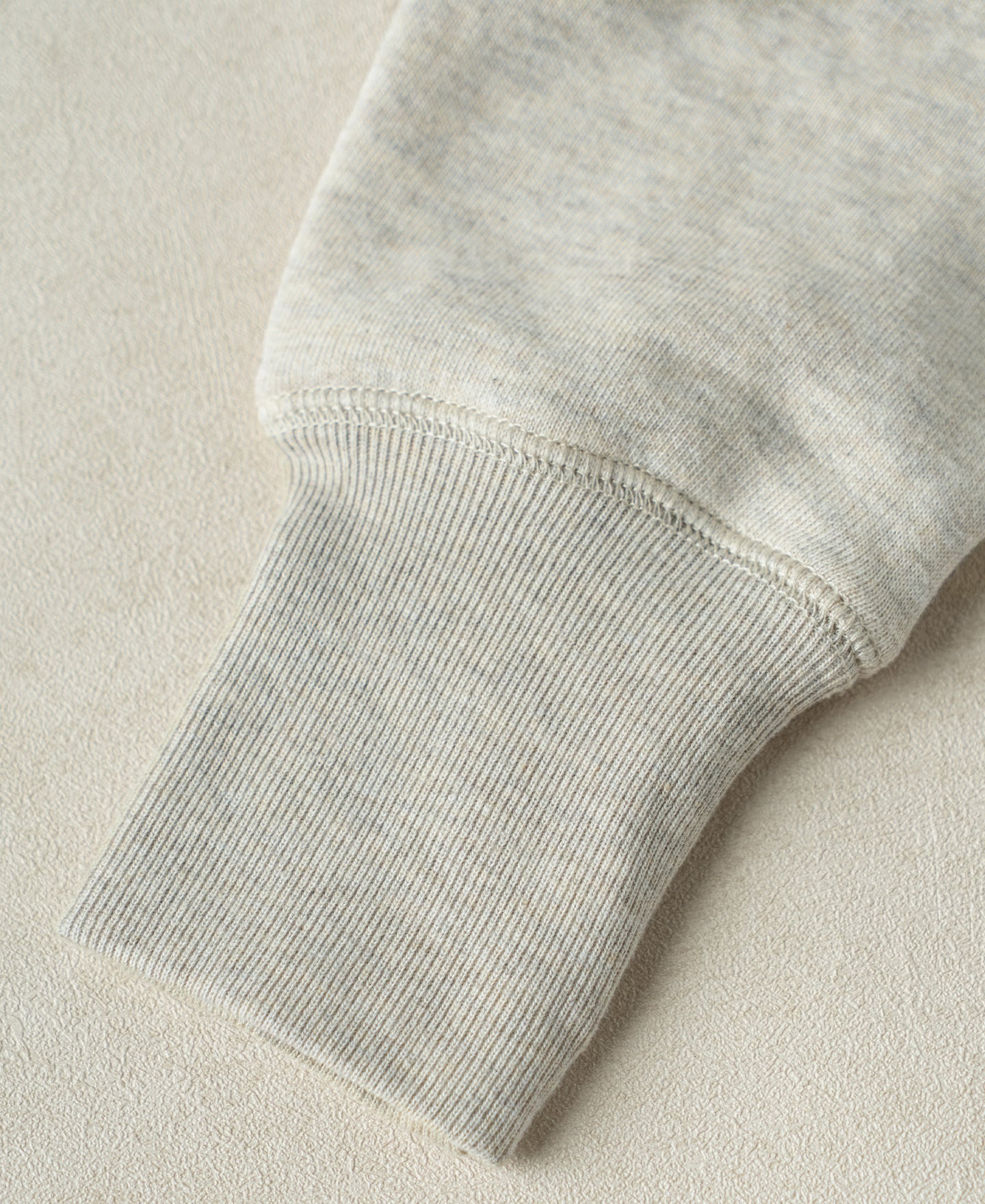 Heavyweight Double V-Gusset Tubular Sweatshirt - Apricot