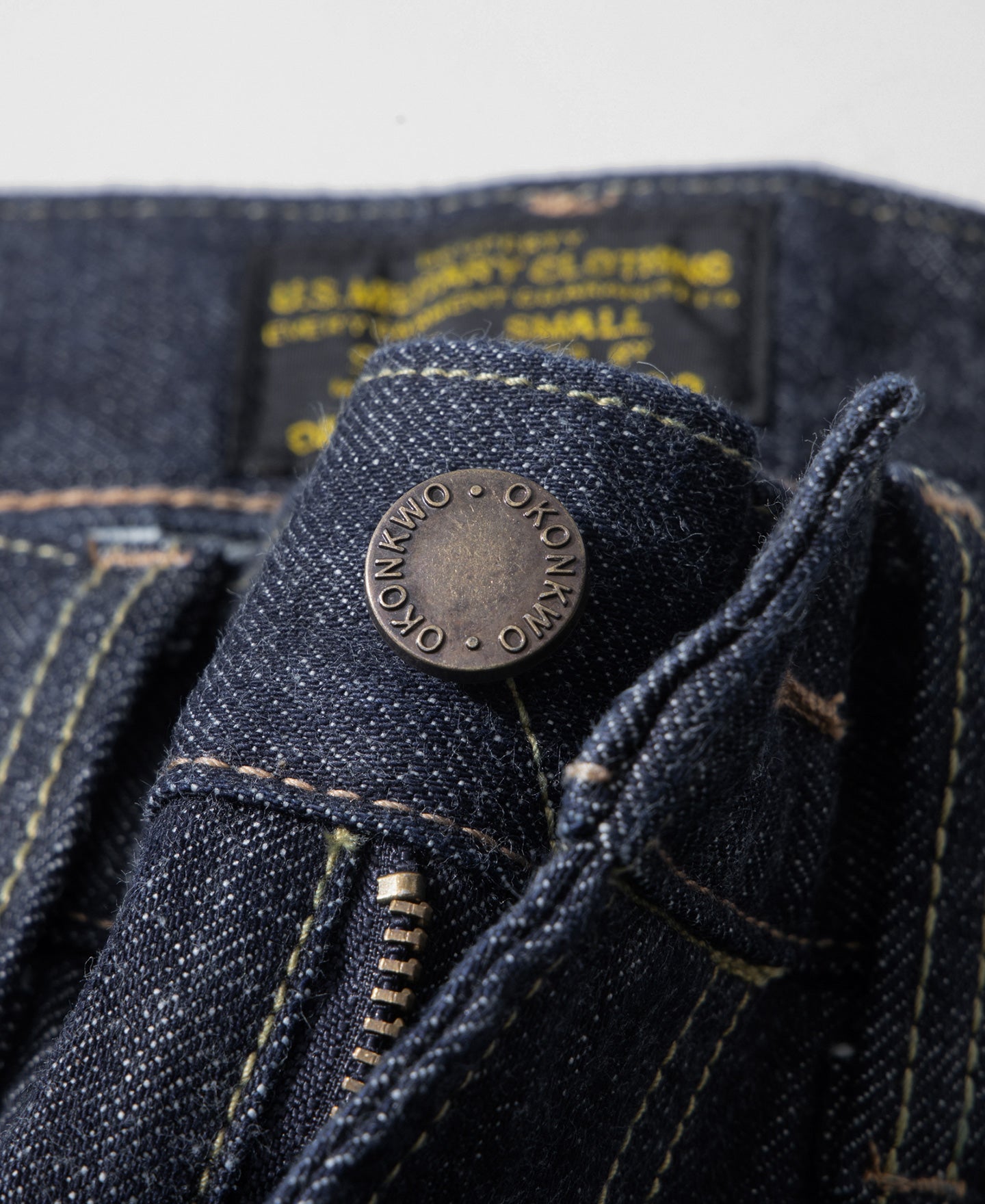 13.5 oz Blue Selvedge Denim Jeans - Prewashed