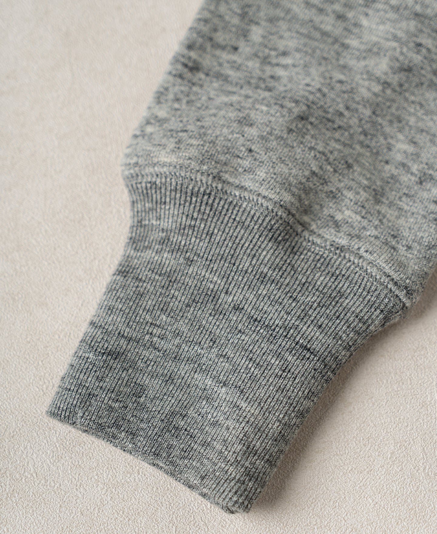 Heavyweight Double V-Gusset Tubular Sweatshirt - Heather Gray