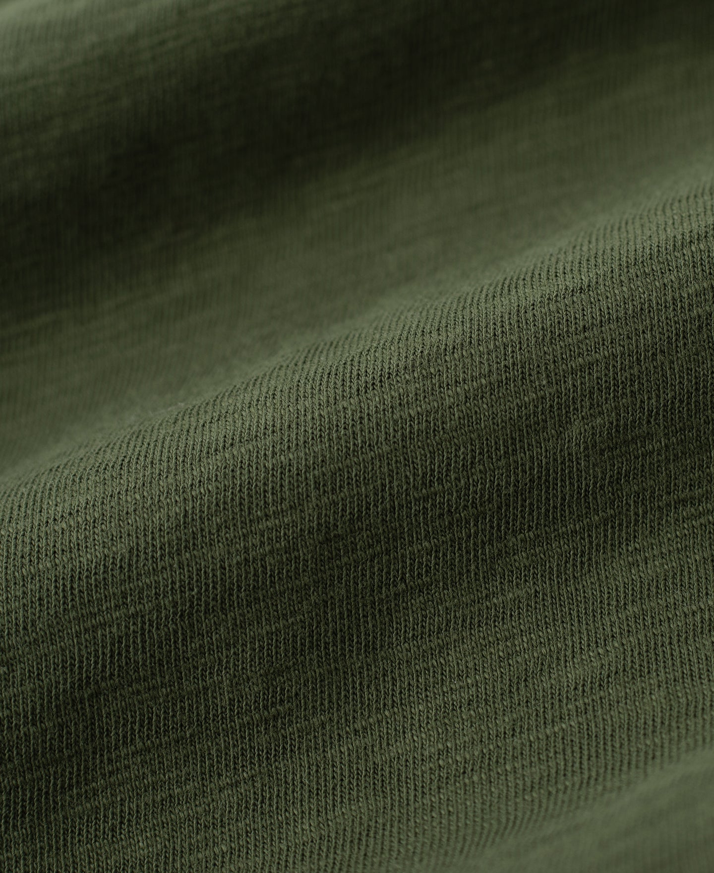 Vintage Slub Cotton Cap Sleeve T-Shirt - Olive