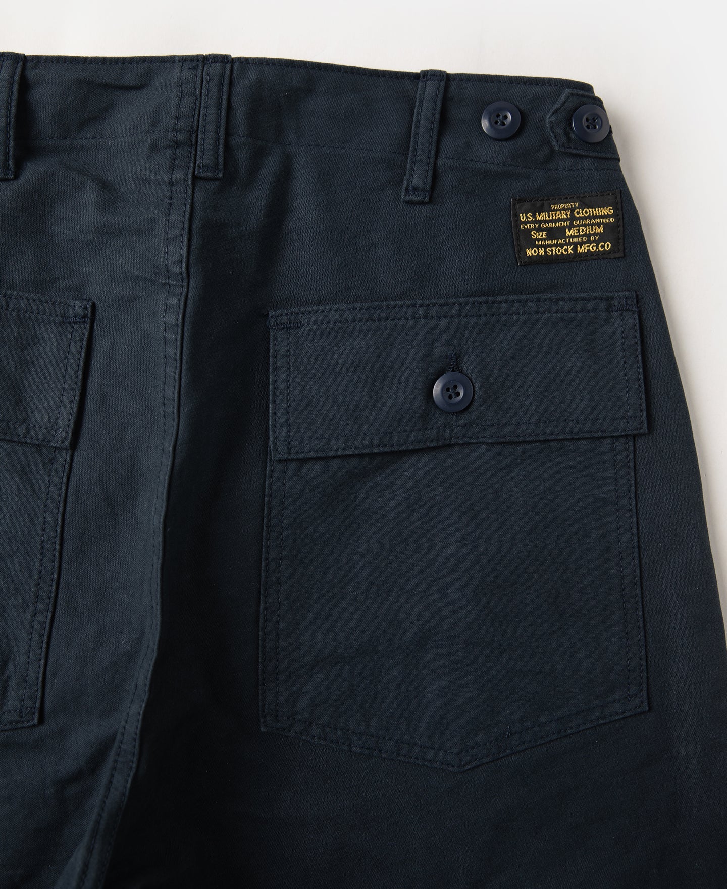 Vietnam War OG107 Fatigue Utility Shorts - Navy
