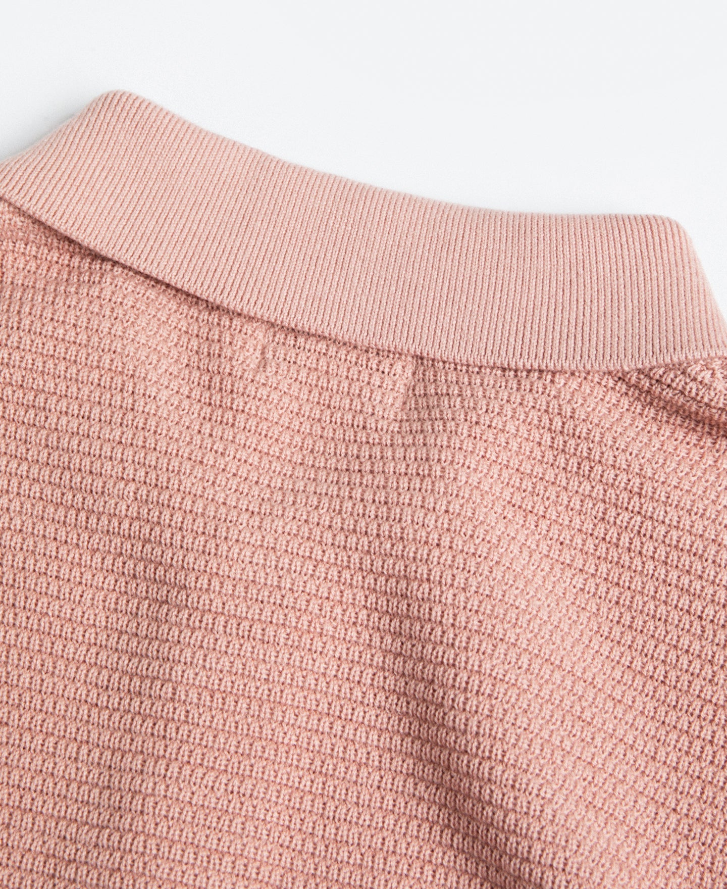 Lot 926 Jacquard Short Sleeve Polo Shirt - Pink