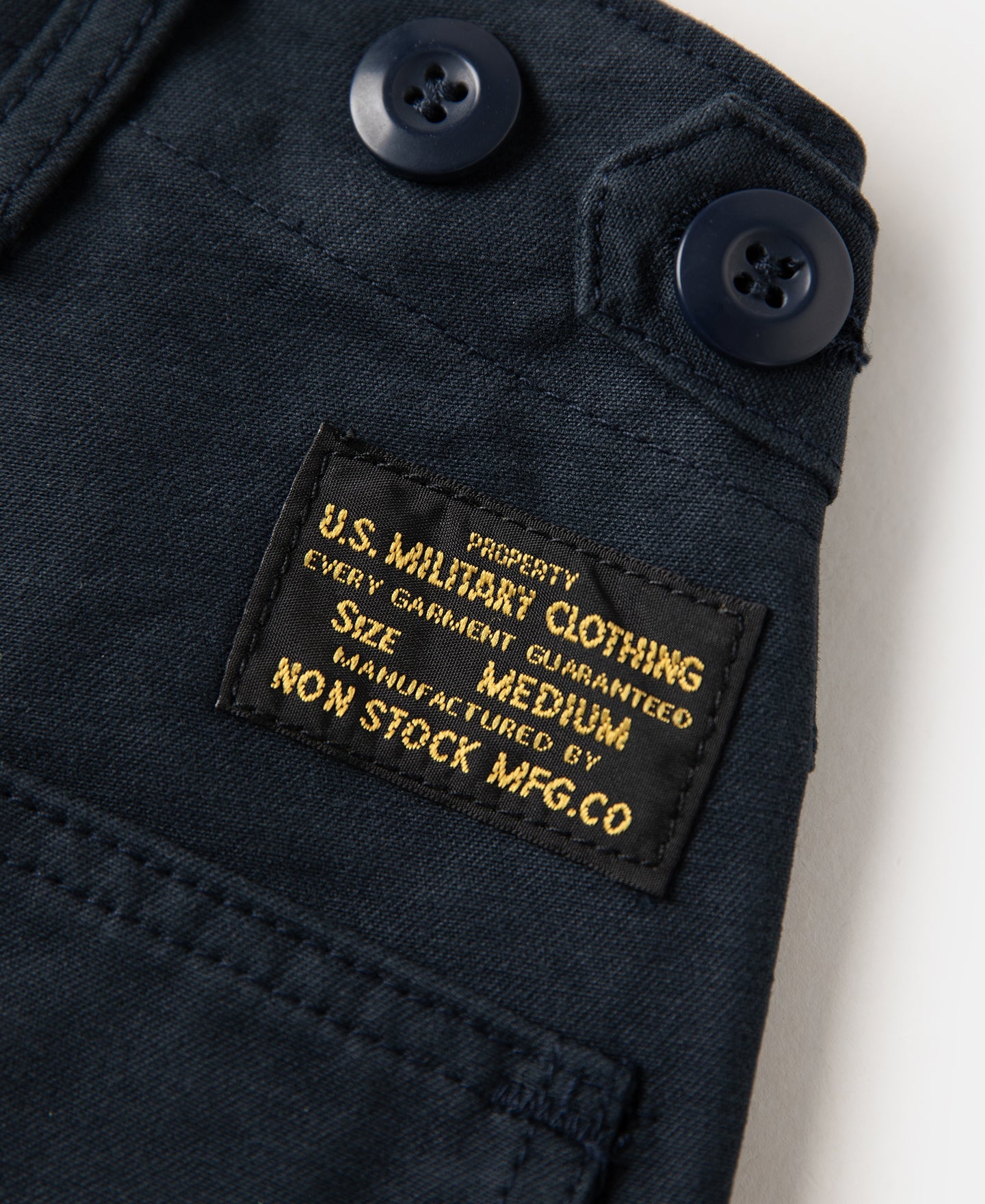 Vietnam War OG107 Fatigue Utility Shorts - Navy