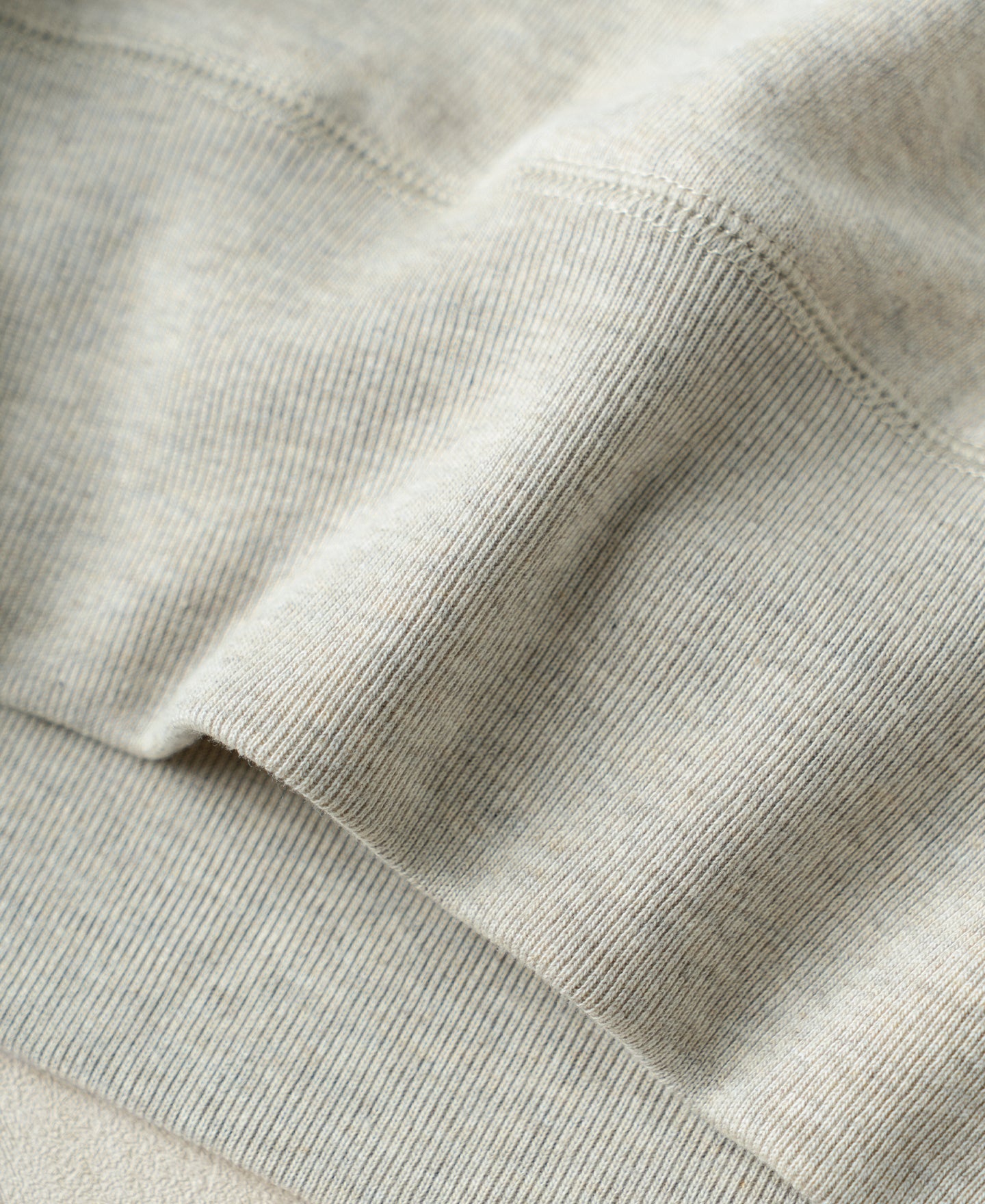 Heavyweight Double V-Gusset Tubular Sweatshirt - Apricot