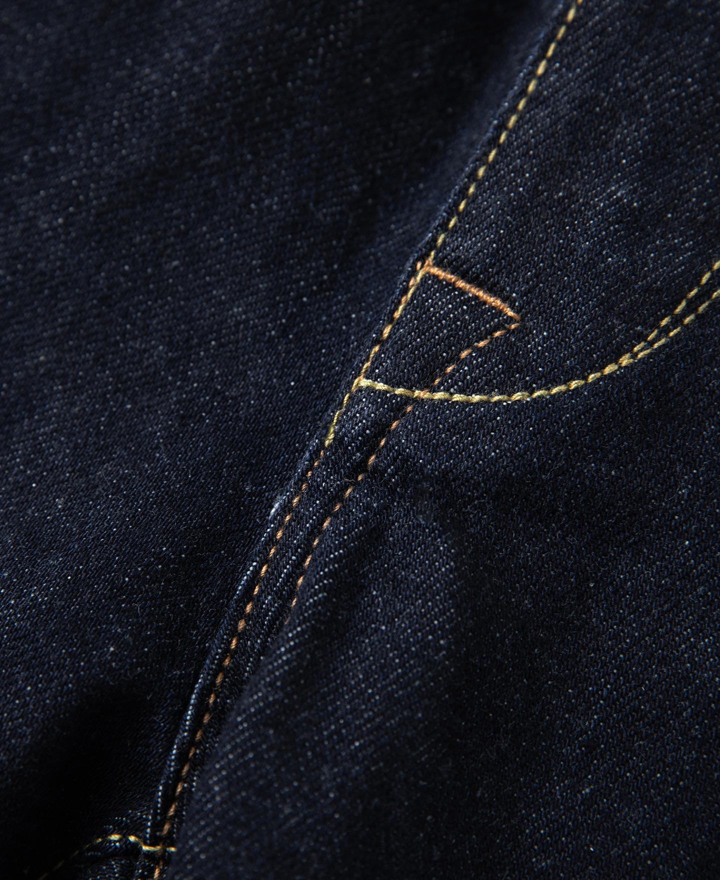 13.2 oz Embroidered Pocket Denim Jeans - Prewashed