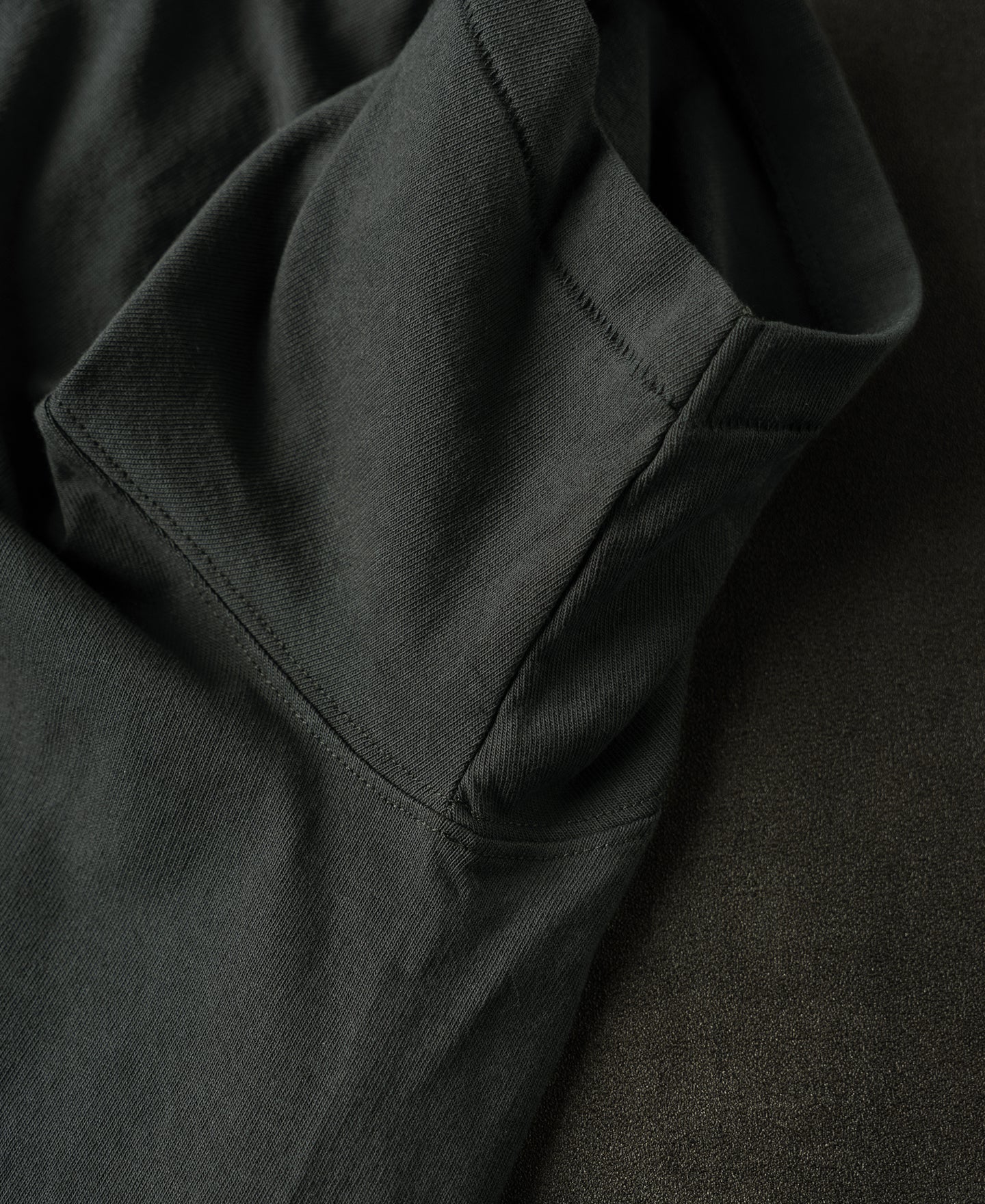Regular Fit Heavyweight Tubular Jersey T-Shirt - Vintage Black
