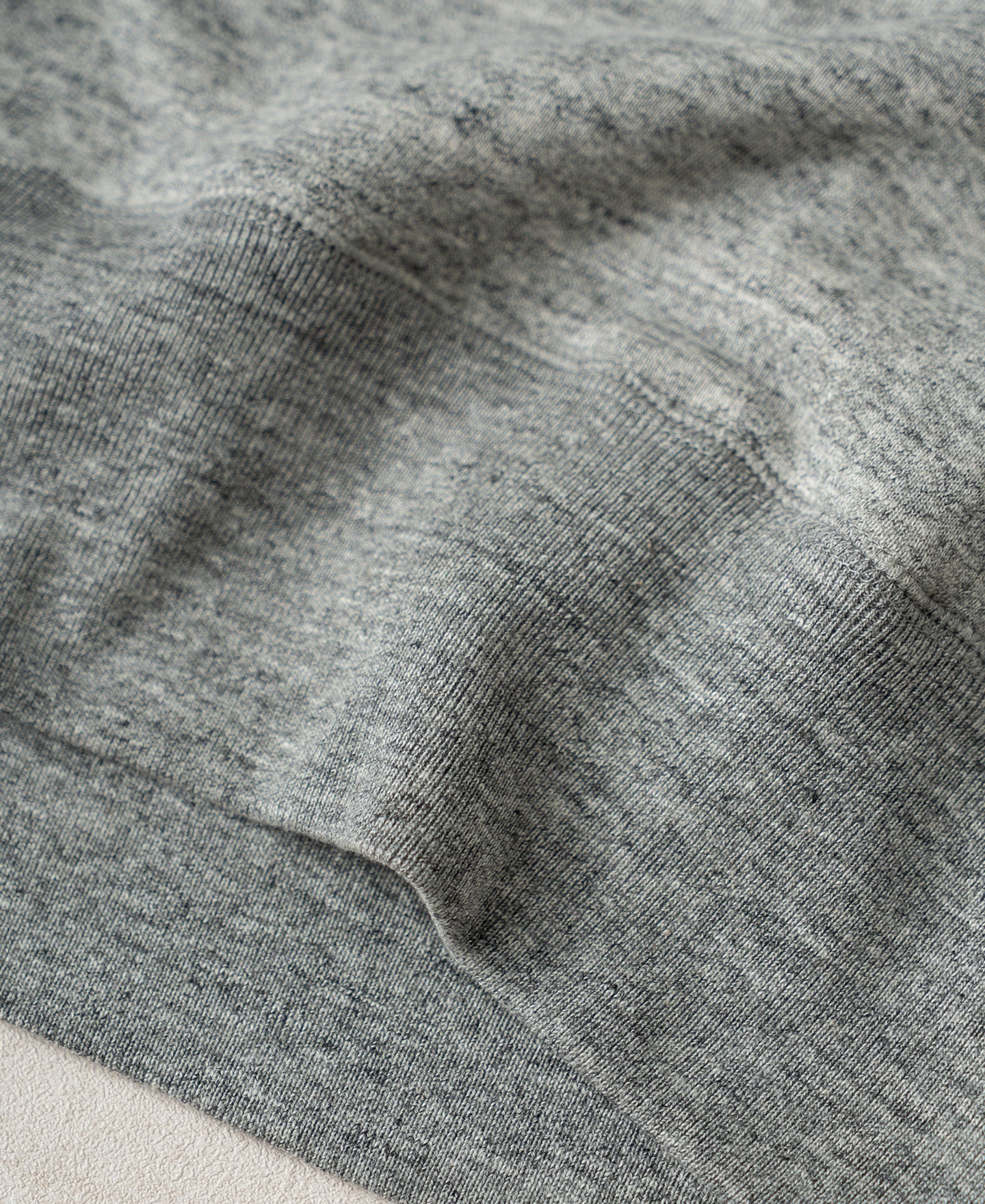 Heavyweight Double V-Gusset Tubular Sweatshirt - Heather Gray