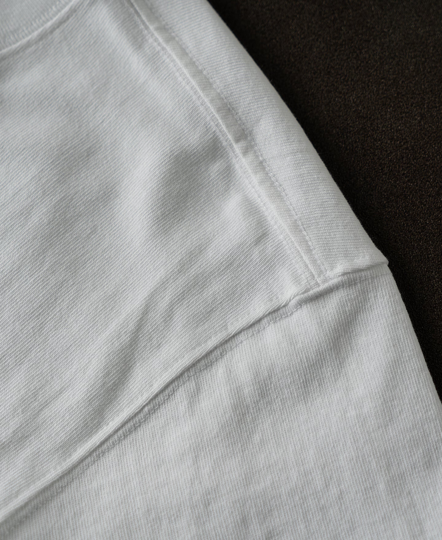 Regular Fit Heavyweight Tubular Jersey T-Shirt - White