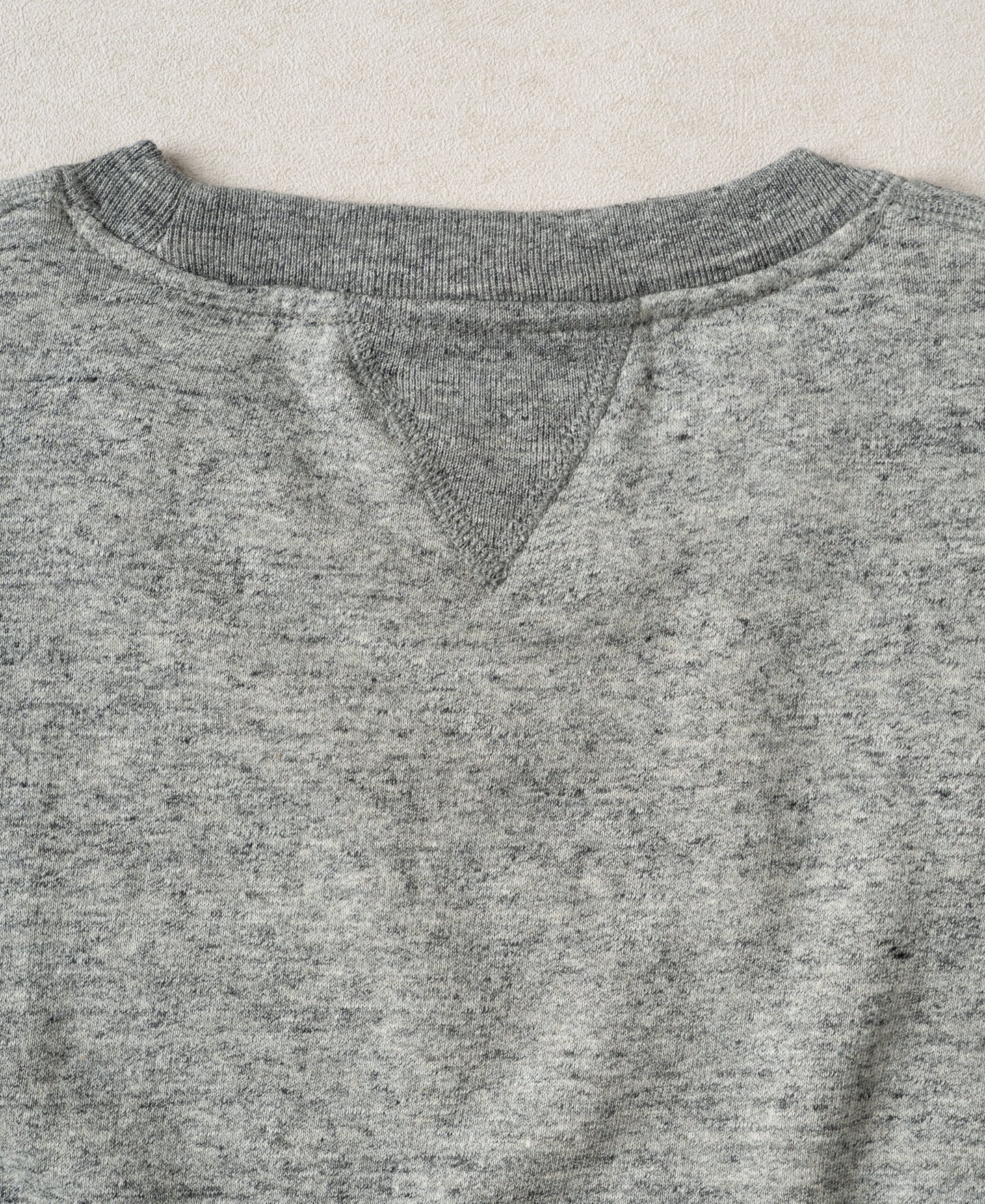 Heavyweight Double V-Gusset Tubular Sweatshirt - Heather Gray