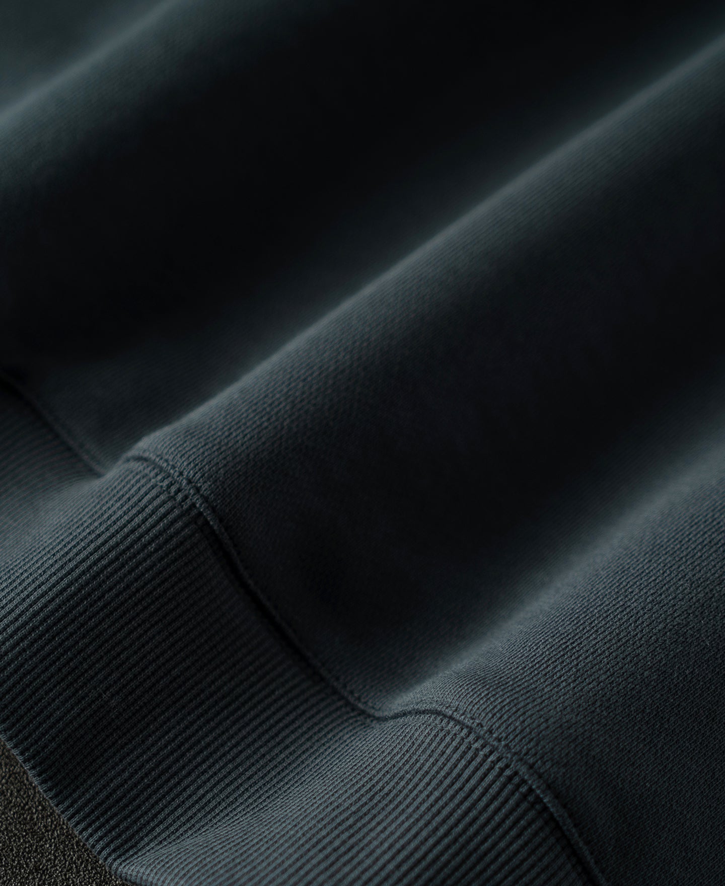 Heavyweight Quarter-Zip Collar Sweatshirt - Vintage Black