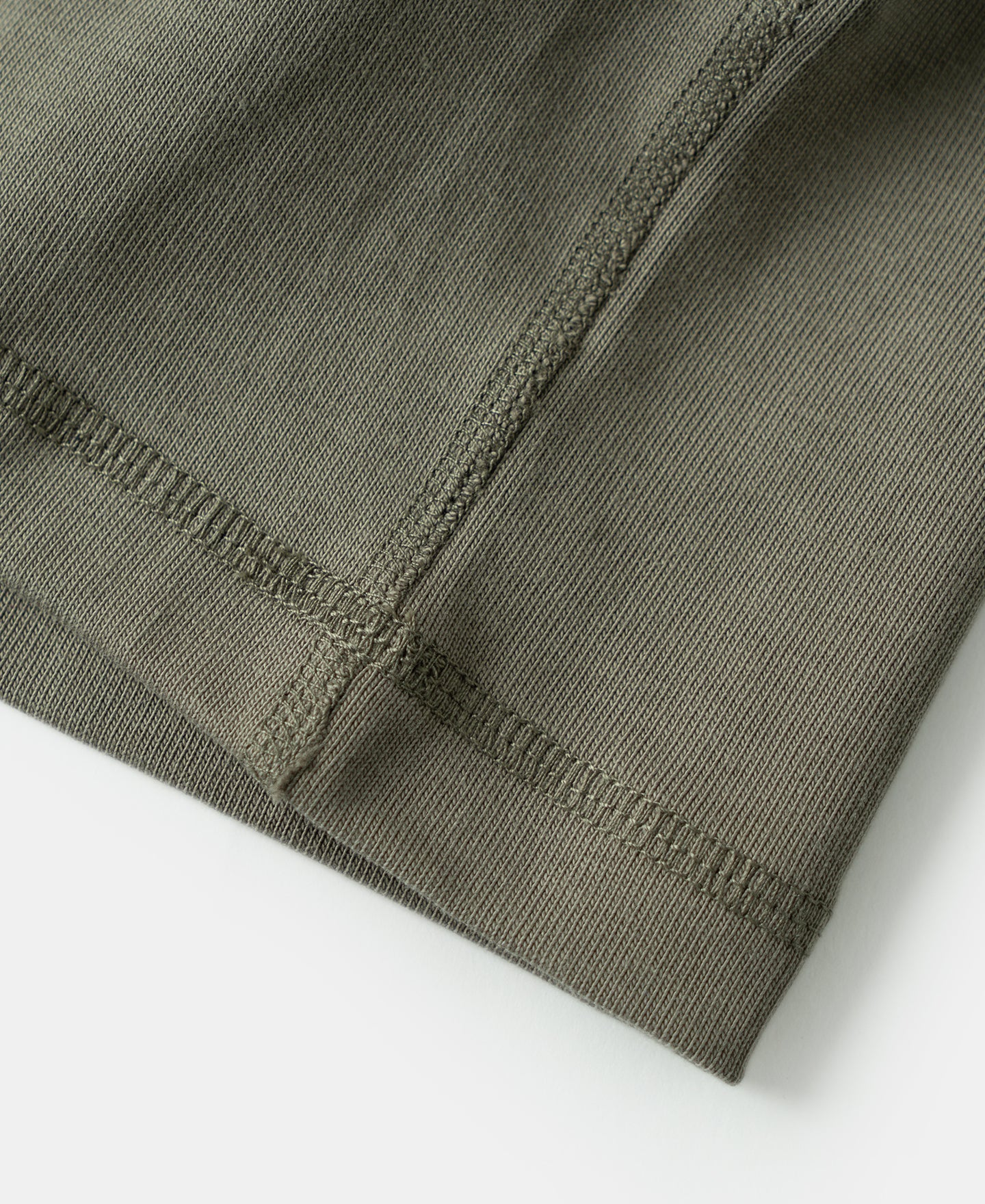 Vintage Long Sleeve Henley Shirt - Light Olive