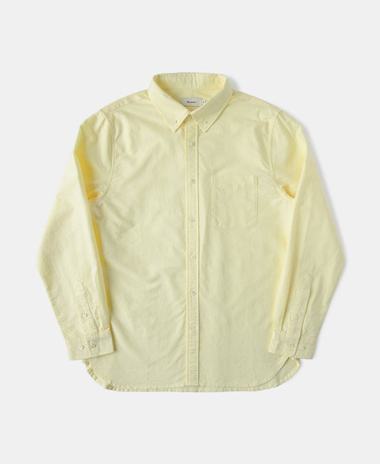 Classic Button-Down Oxford Shirt - Yellow