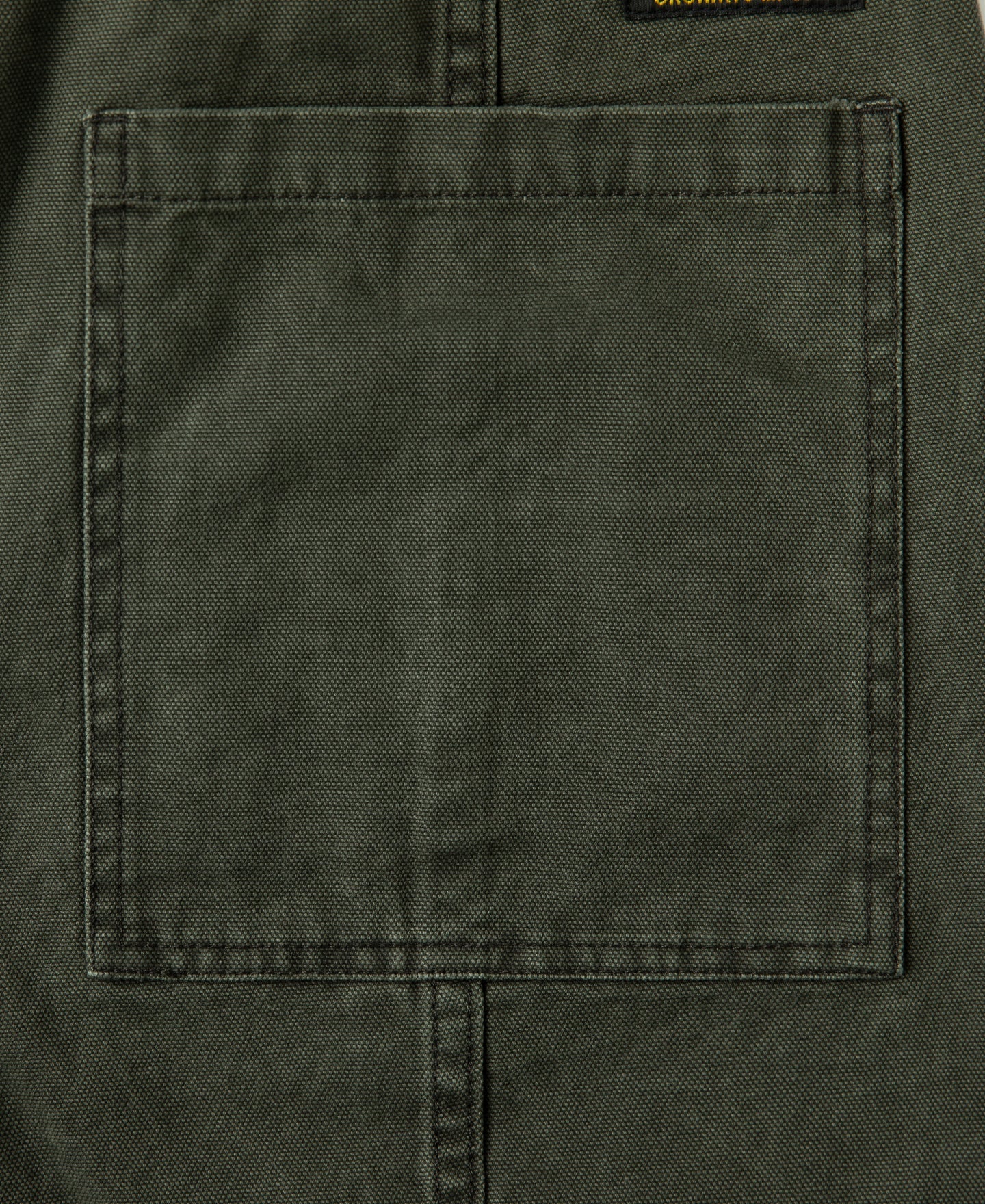M-42 Canvas Cargo Shorts - Dark Olive