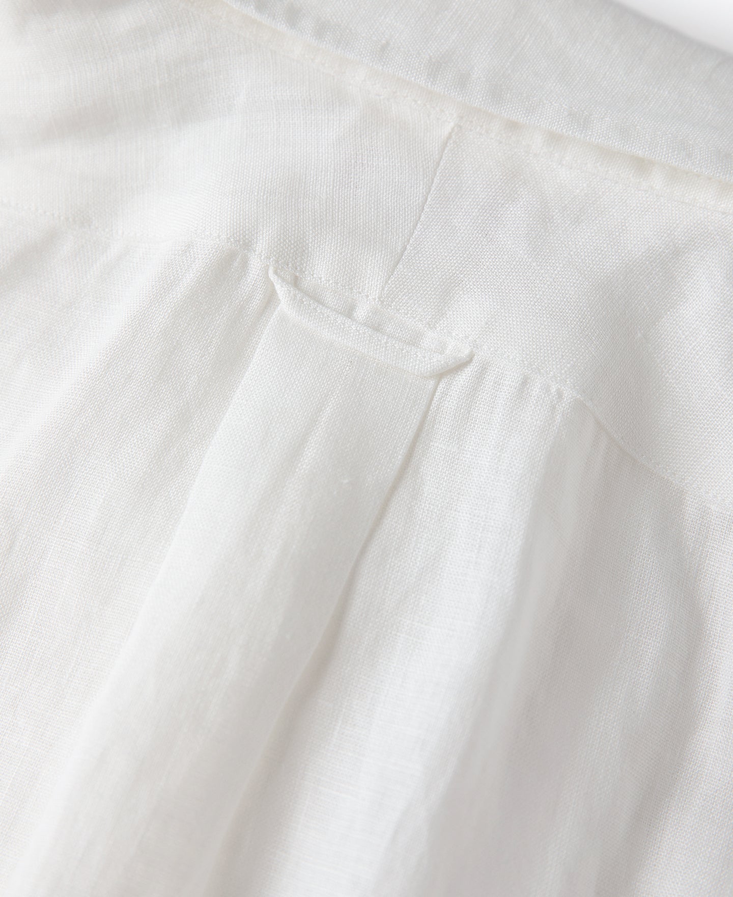 Lot 225 Long Sleeve Linen Button-Down Shirt - White