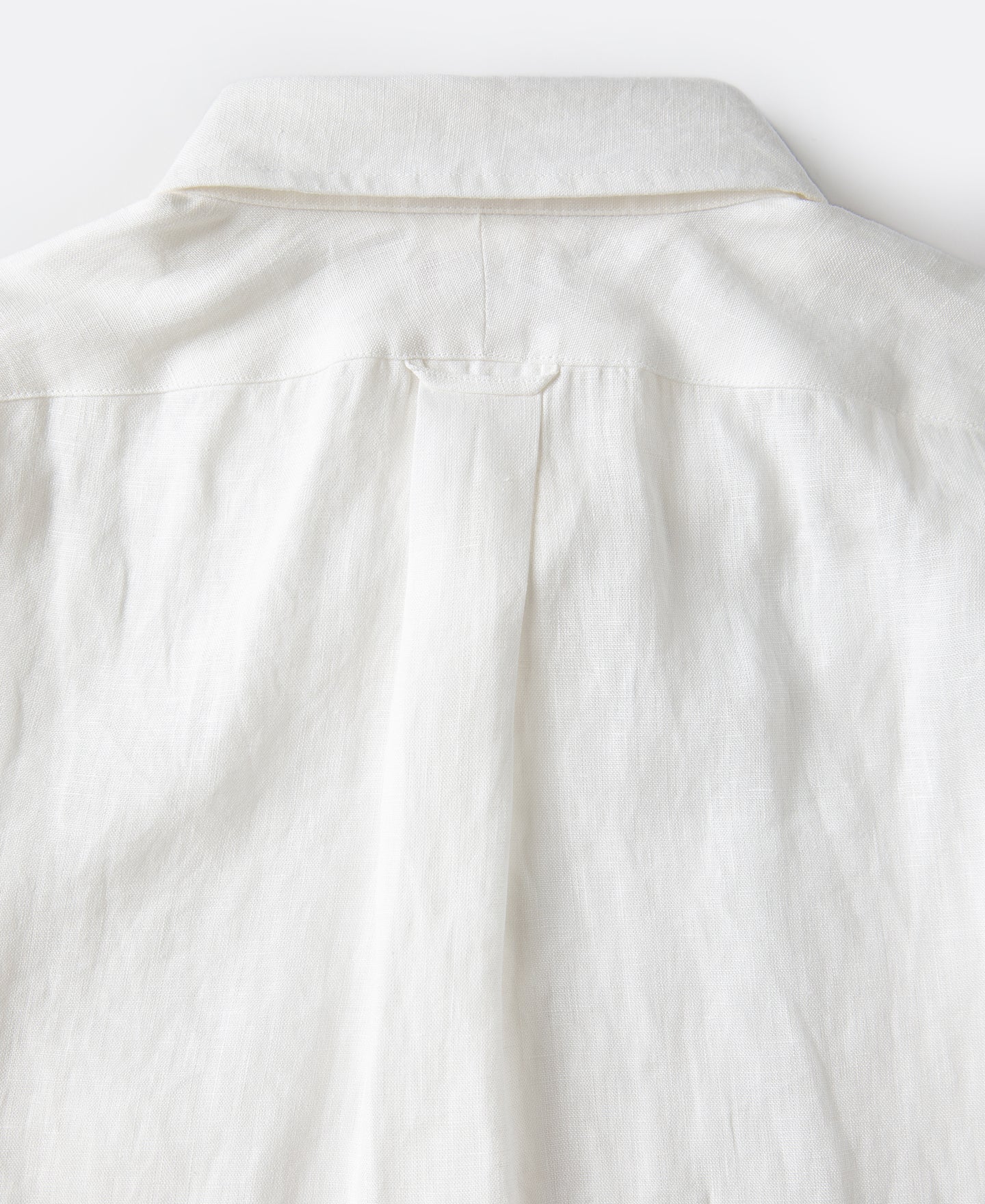 Lot 225 Long Sleeve Linen Button-Down Shirt - White
