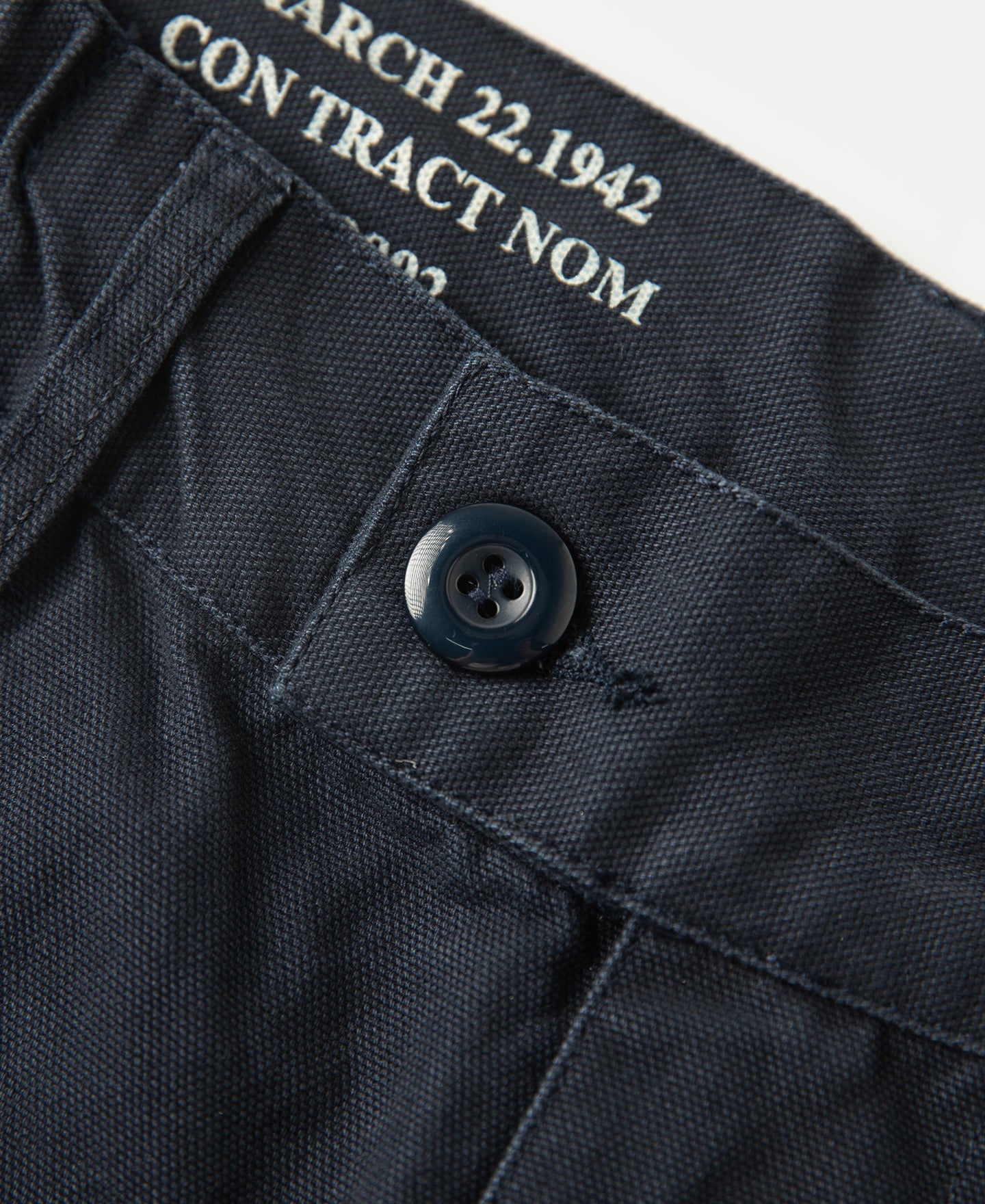 M-42 Canvas Cargo Shorts - Navy