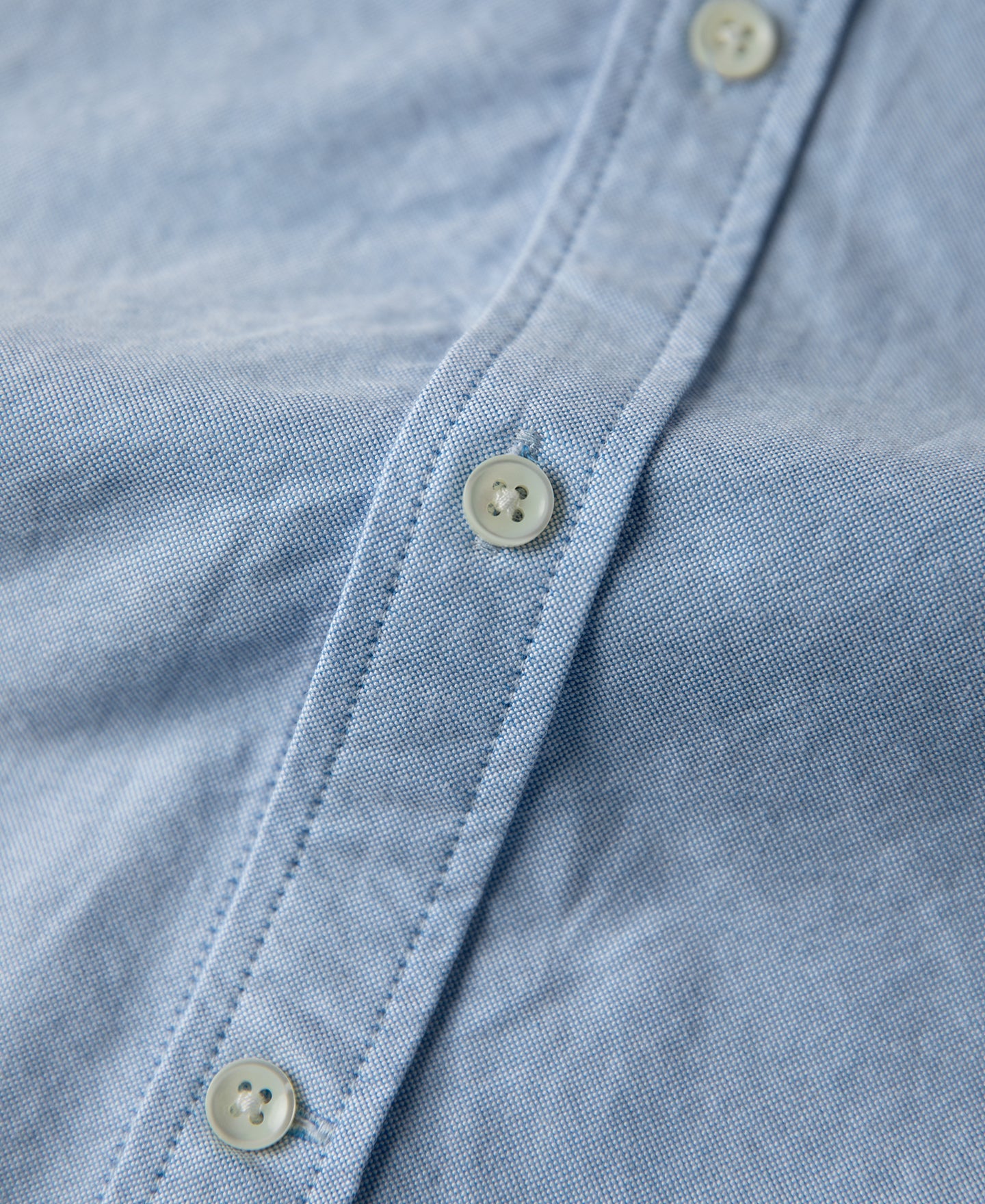 Classic Button-Down Oxford Shirt - Blue
