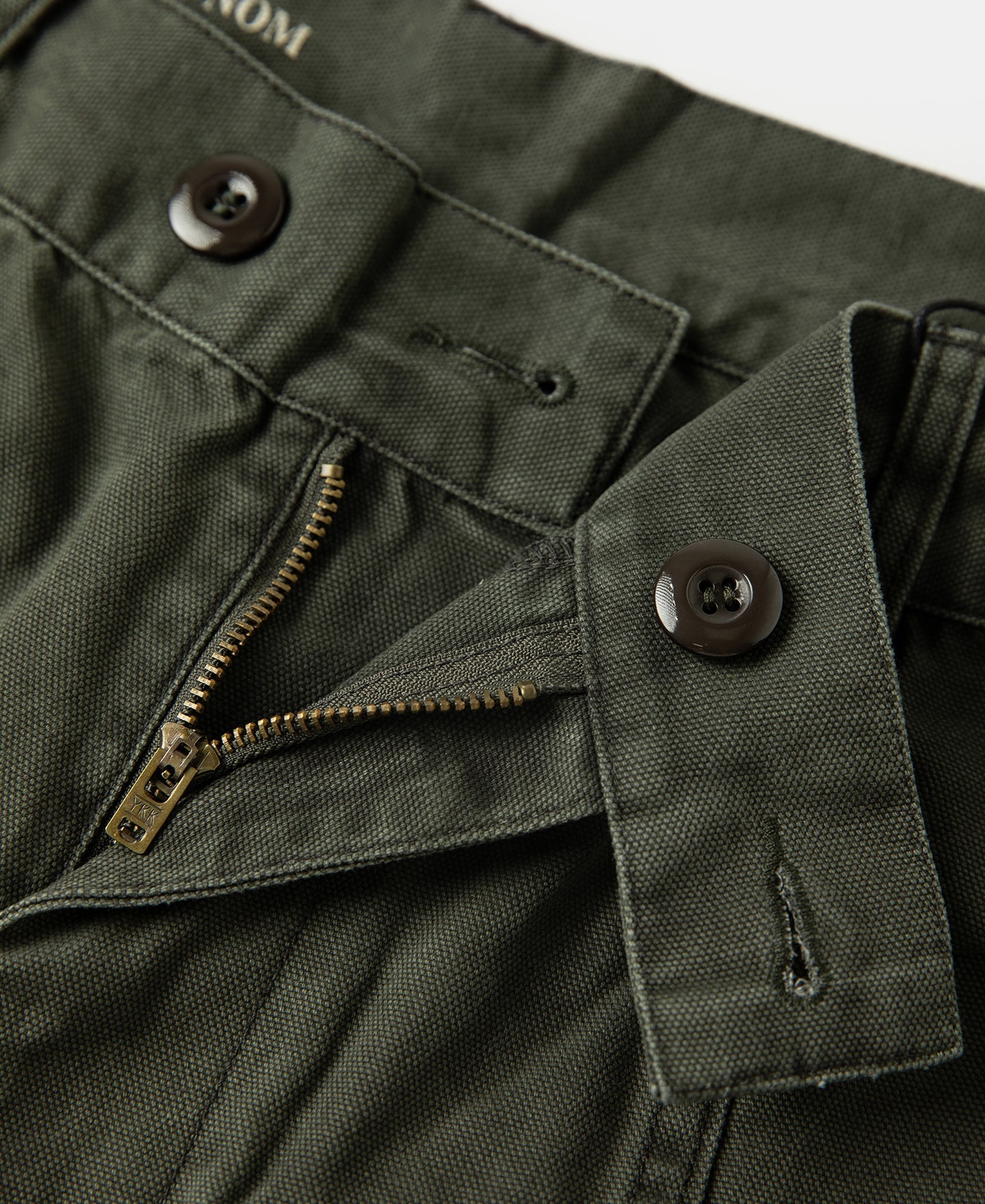 M-42 Canvas Cargo Shorts - Dark Olive
