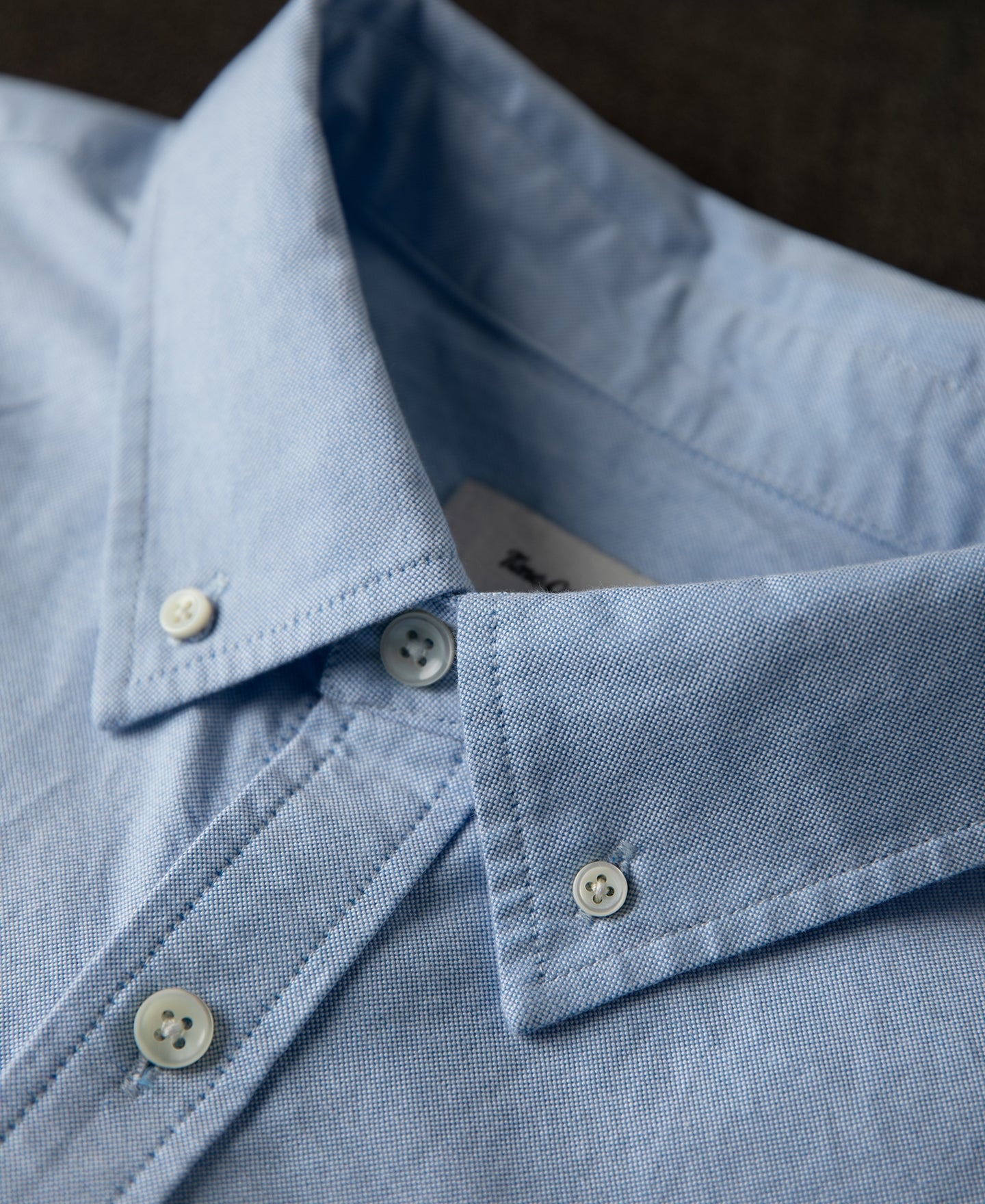 Classic Button-Down Oxford Shirt - Blue