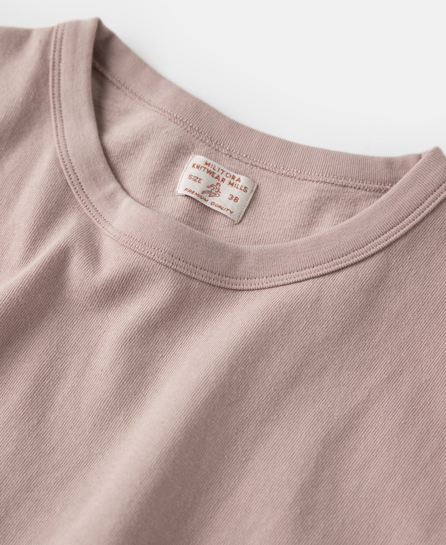 Lot 107R Cotton Tubular Crewneck T-Shirt - Pink