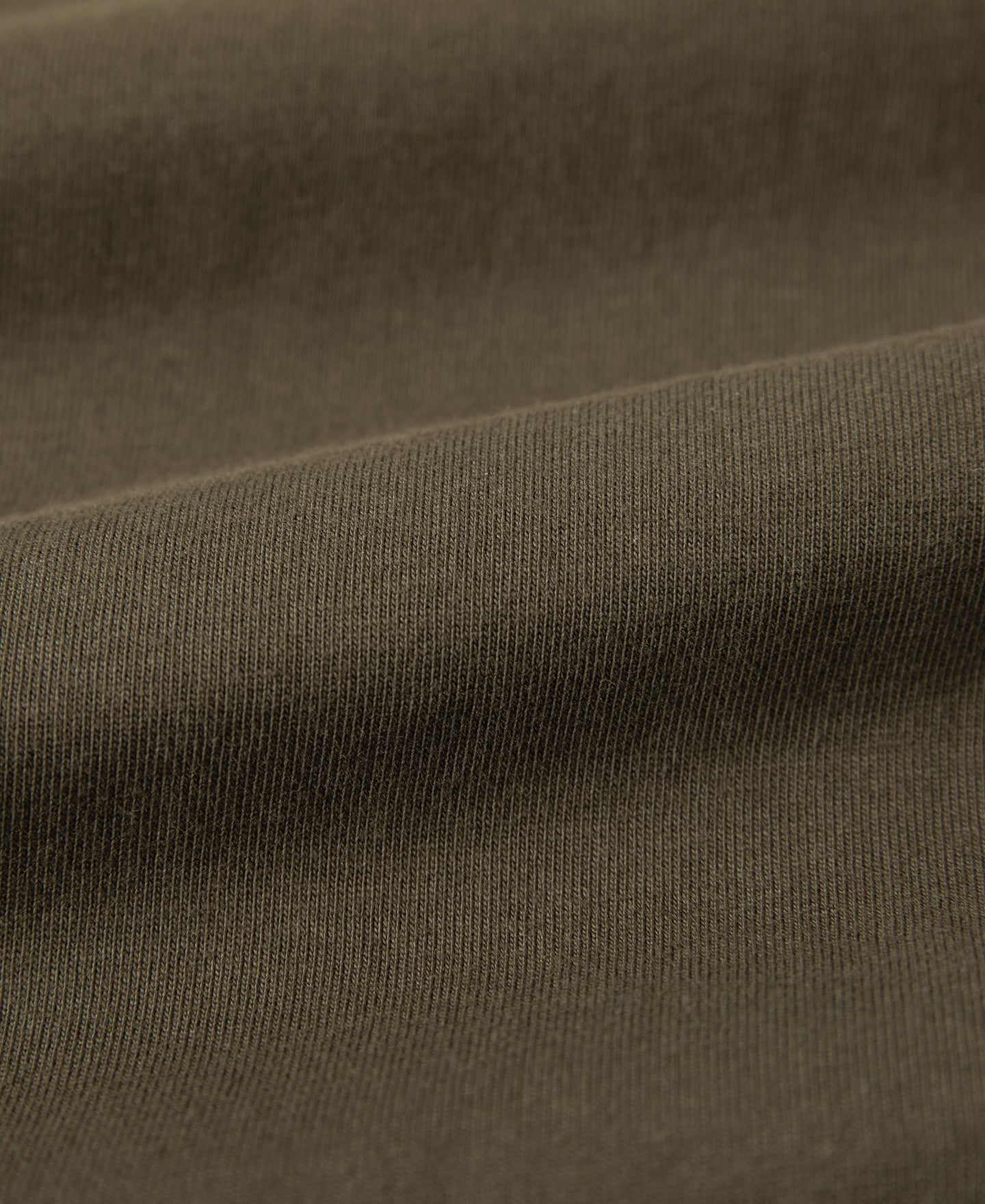 Heavyweight Plain Raglan Short Sleeve T-Shirt - Dark Olive
